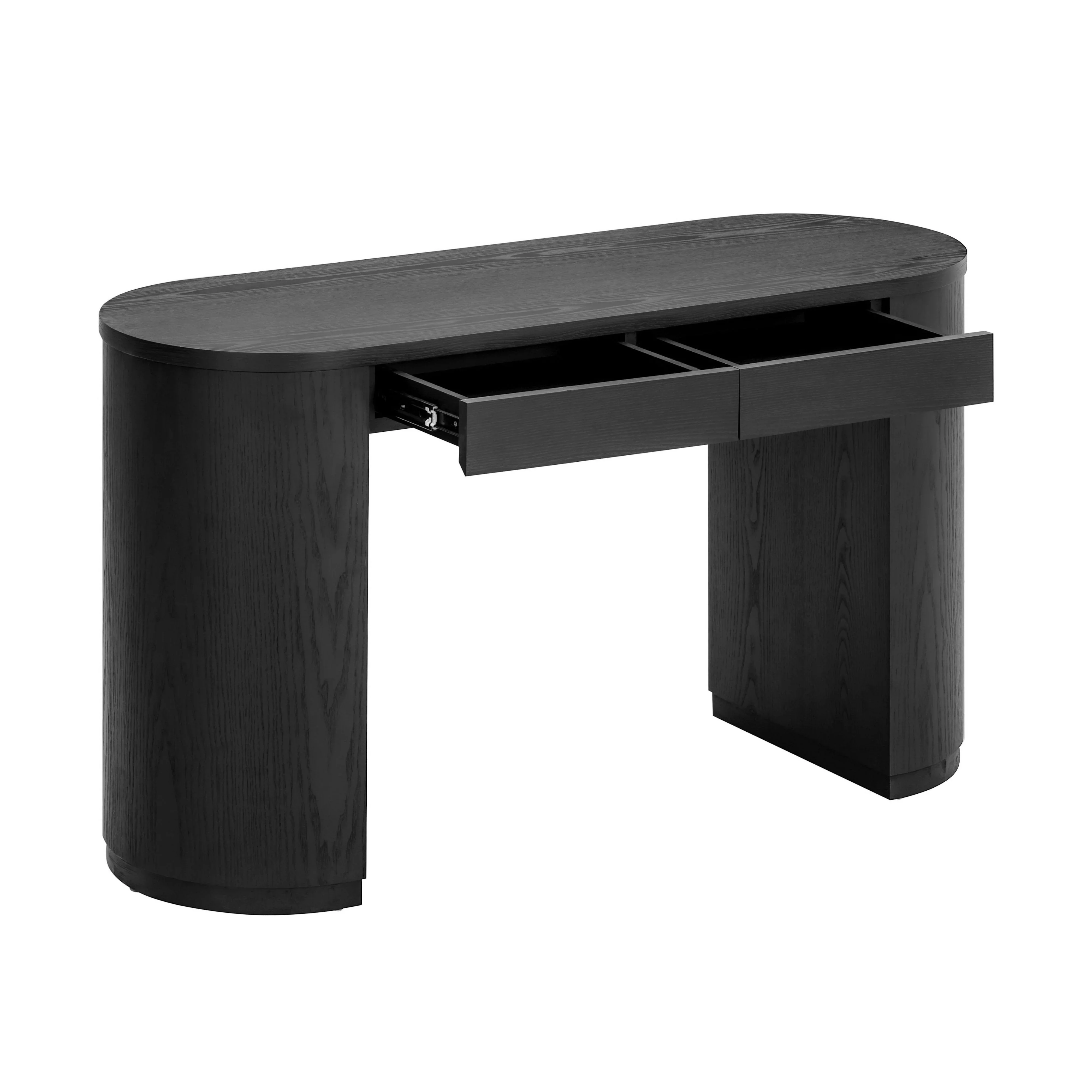 Marlow 52" Wood 2-Drawer Writing Desk - Image 18