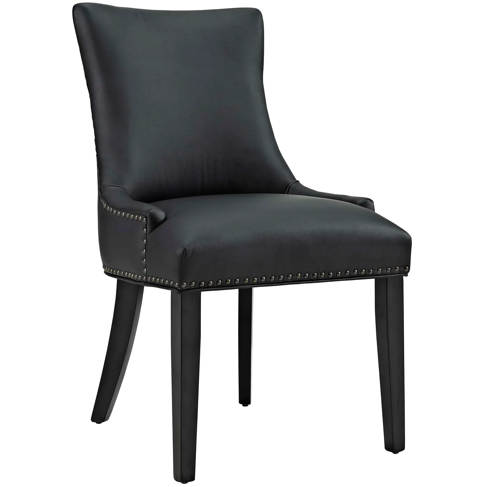Marquis Dining Chair Faux Leather Set of 2 - Image 2