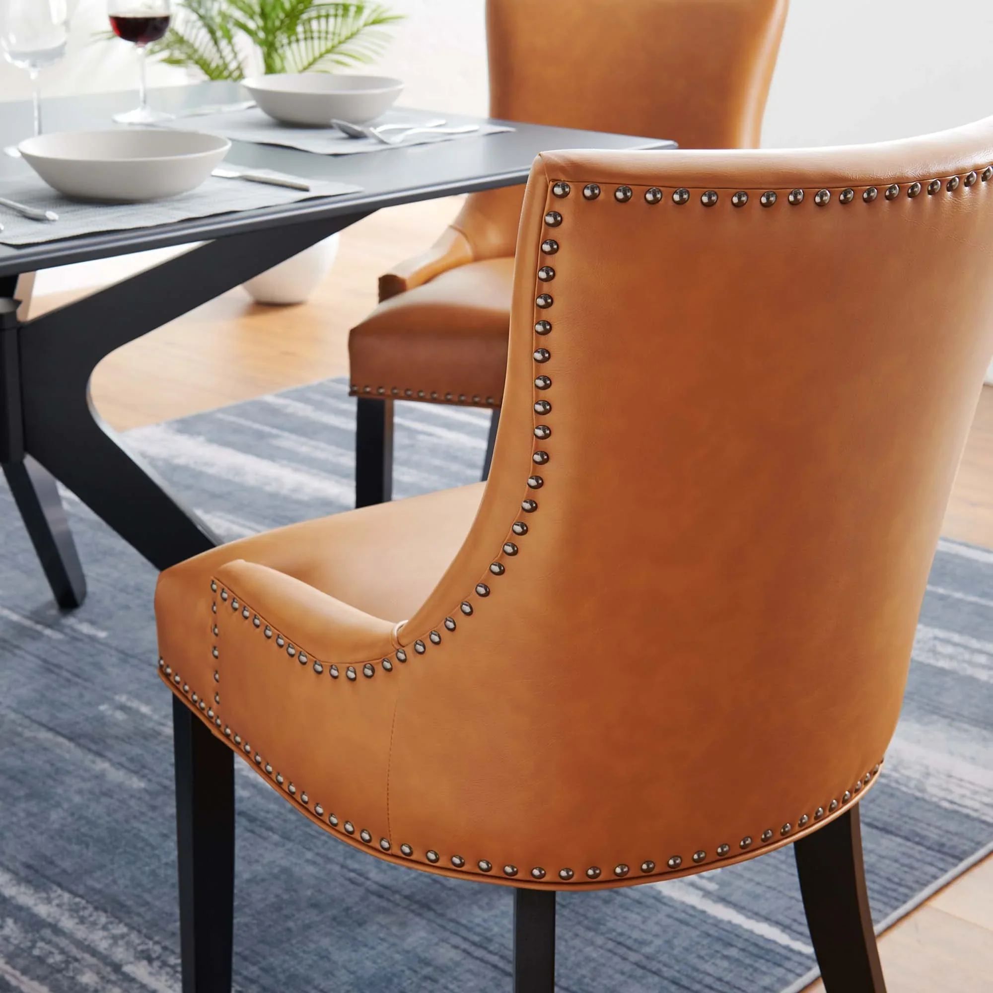 Marquis Vegan Leather Dining Chair - Image 19
