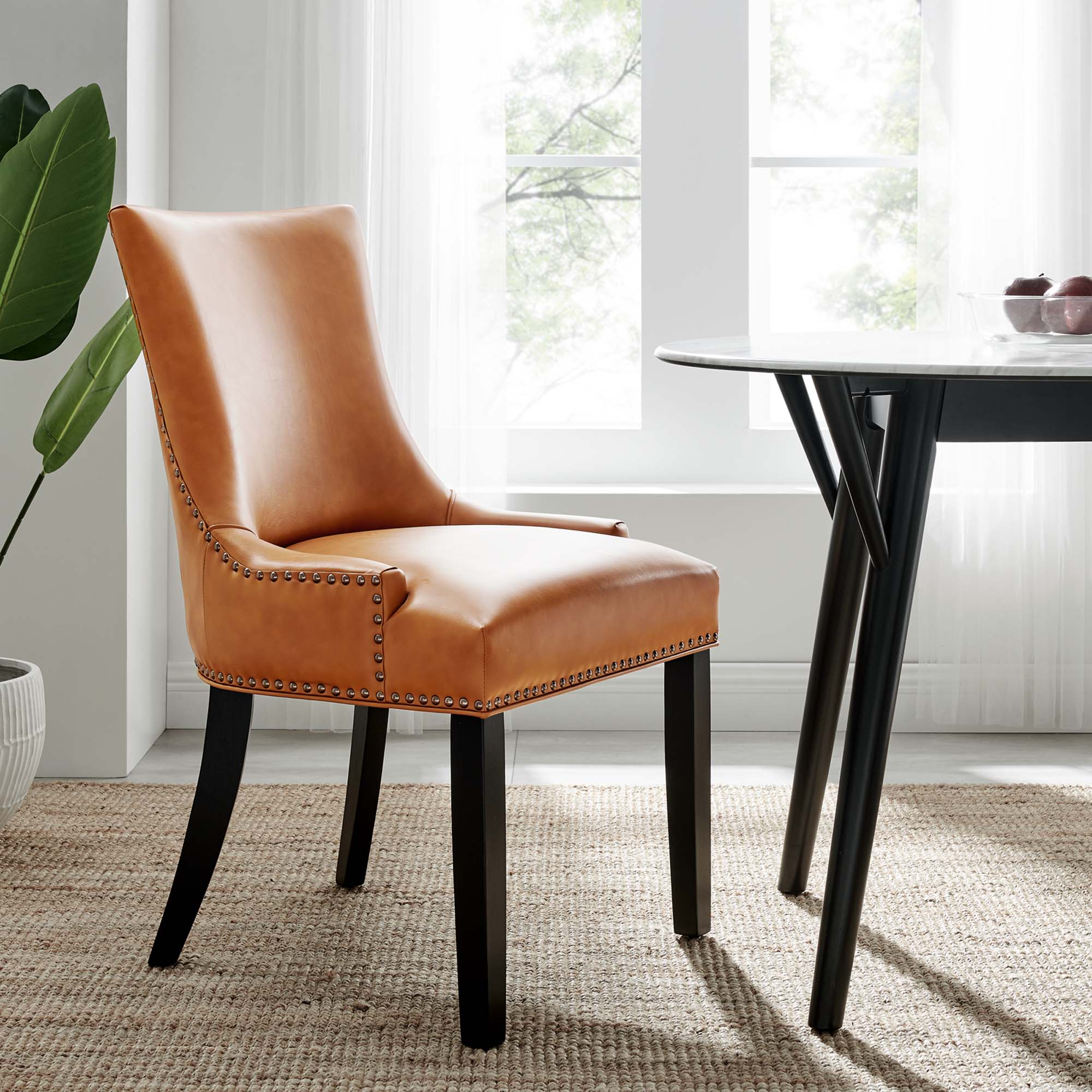 Marquis Vegan Leather Dining Chair - Image 20