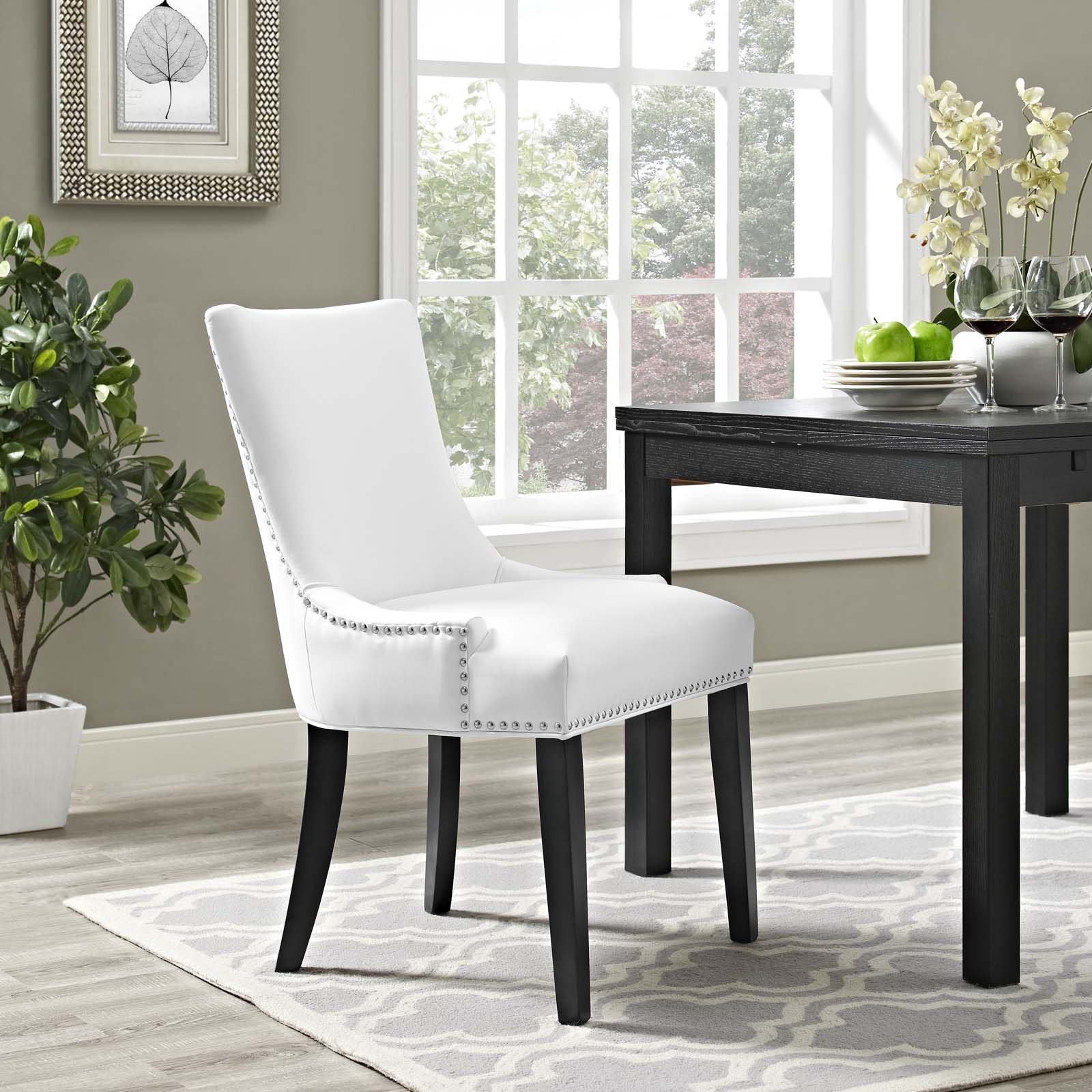 Marquis Vegan Leather Dining Chair - Image 24