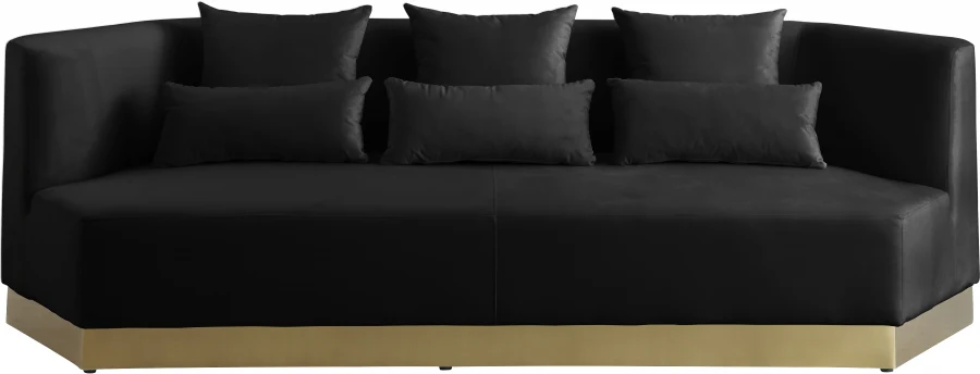 Marquis Velvet Sofa - Image 5