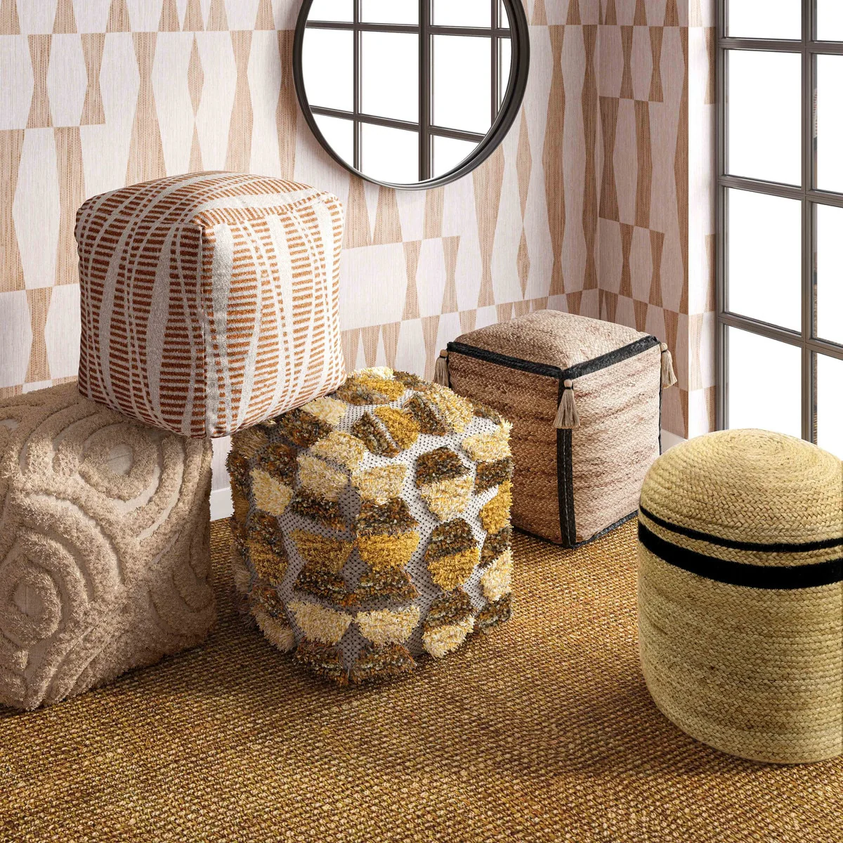 Mata Light Brown Area Rug - Image 8