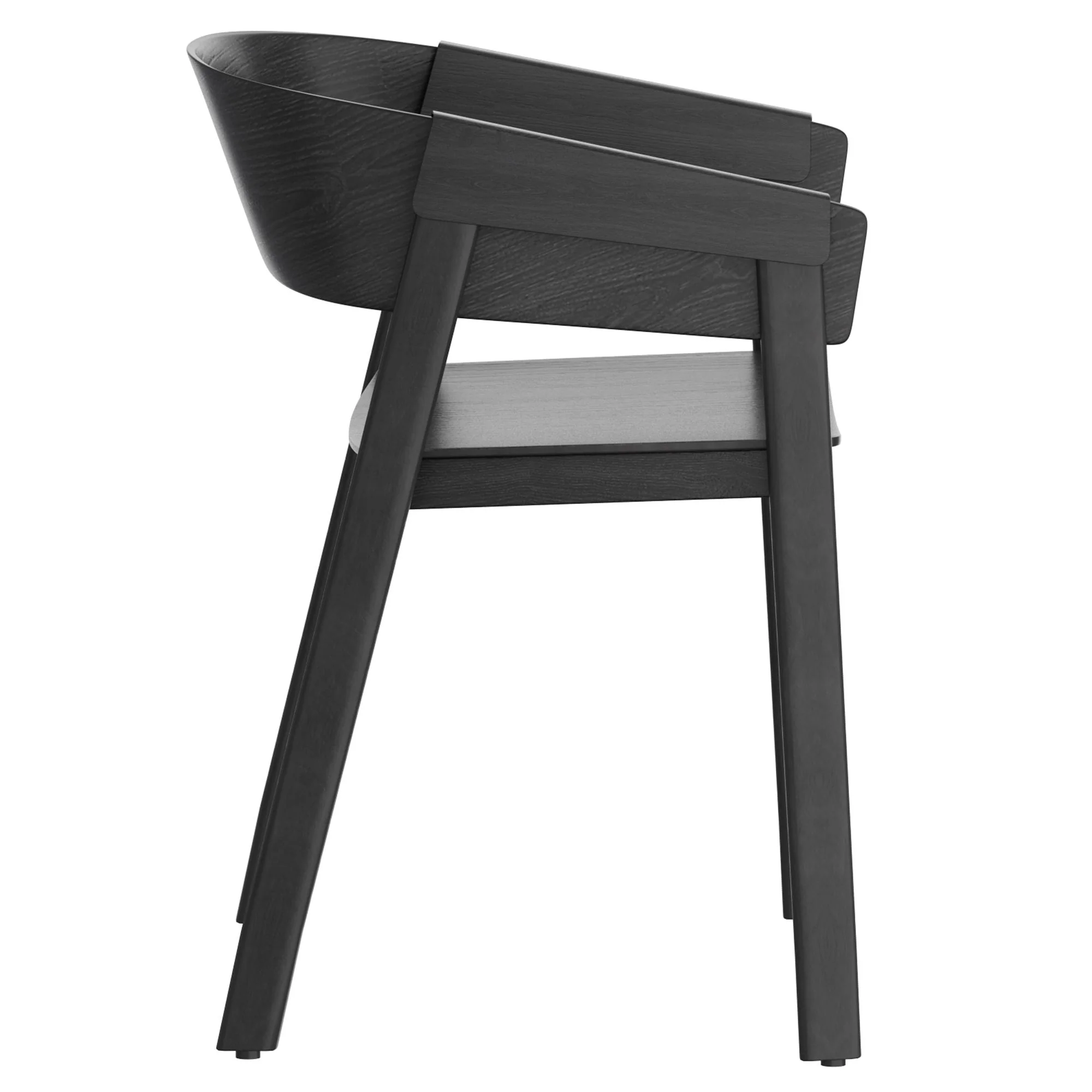 Mateo Contract Grade Chair, Set of 2 in Black - Image 4