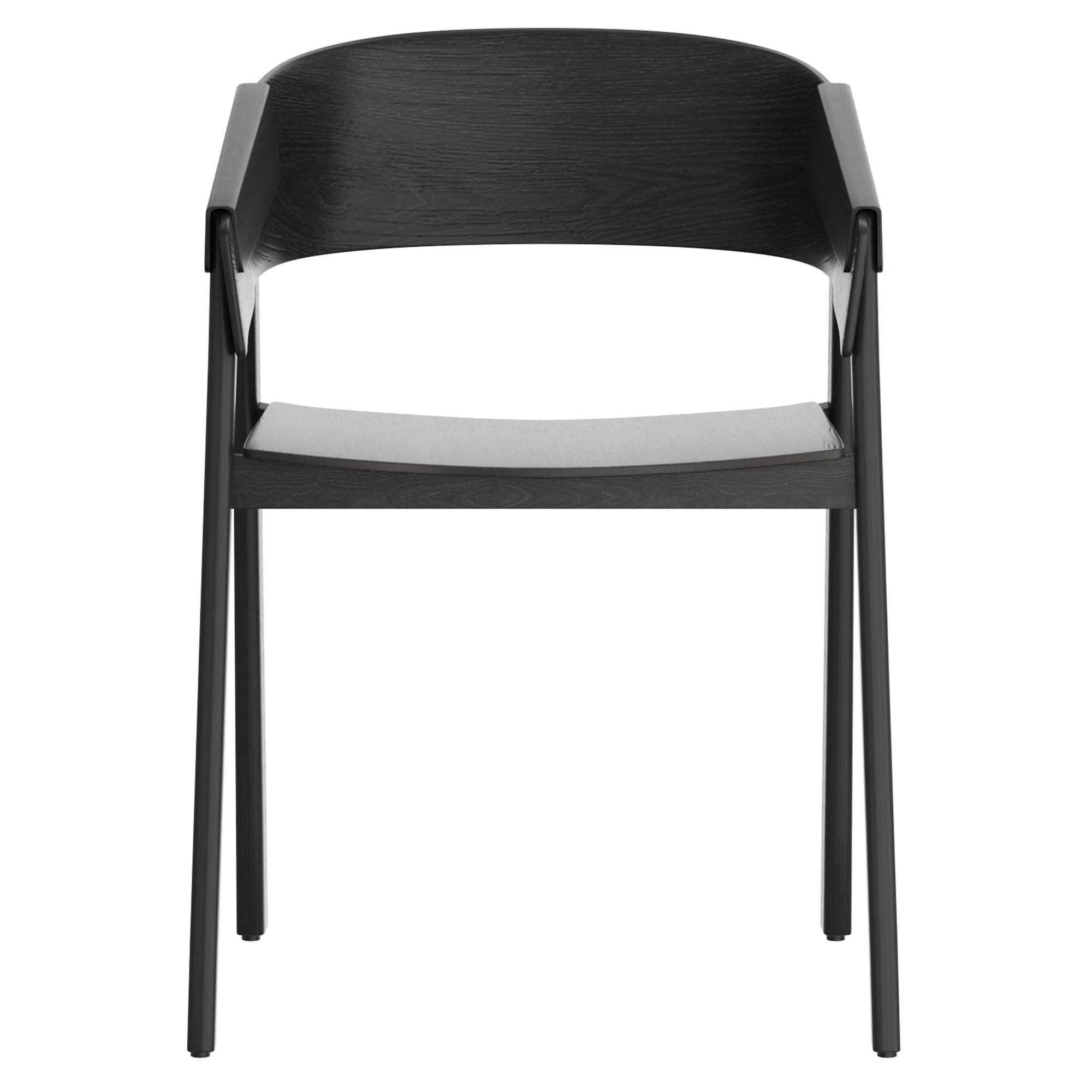 Mateo Contract Grade Chair, Set of 2 in Black - Image 5