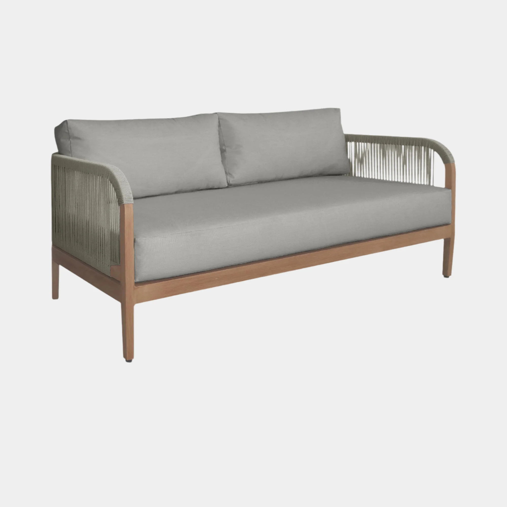 Maui Water Resistant Fabric Upholstered Outdoor Patio Loveseat
