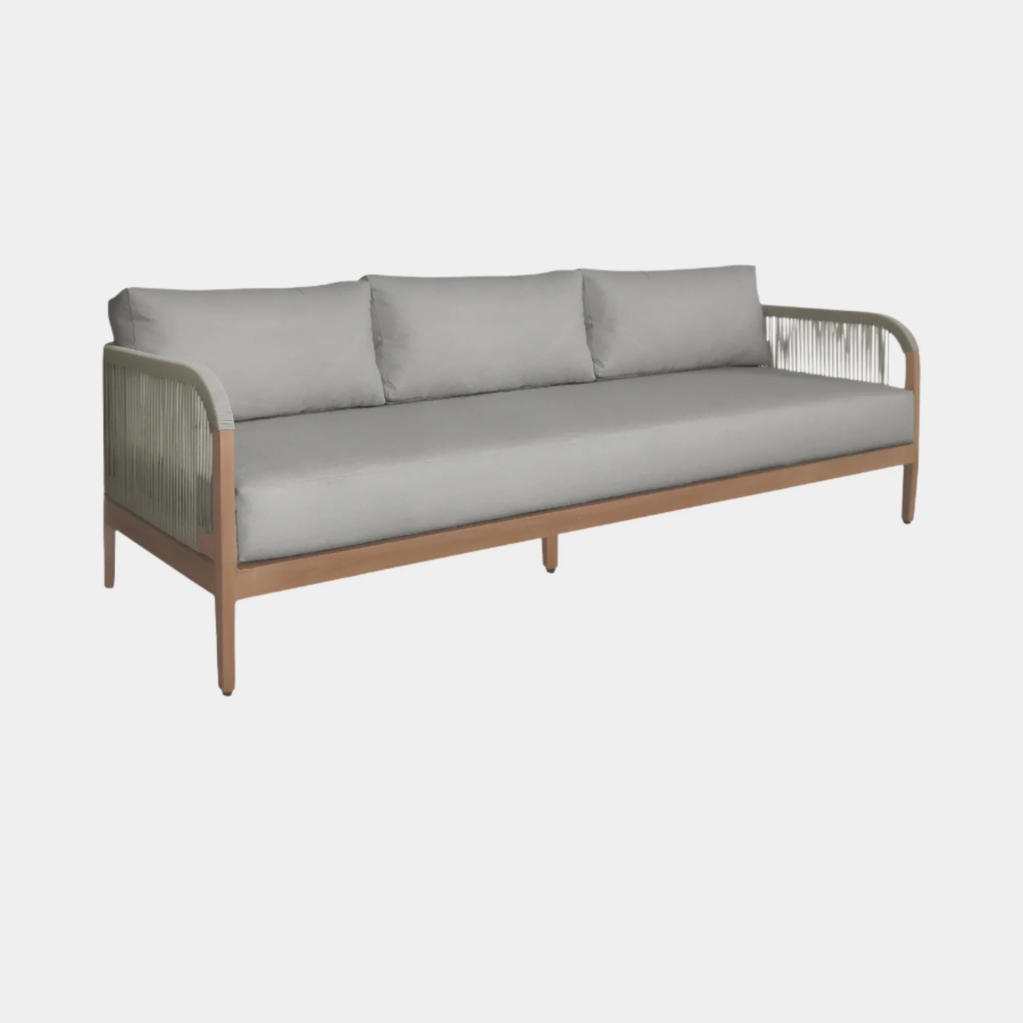 Maui Water Resistant Fabric Upholstered Outdoor Patio Sofa