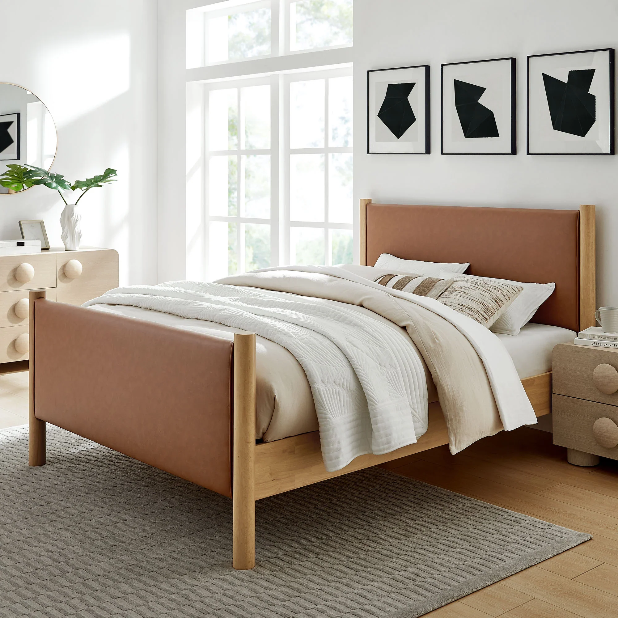 Maven Upholstered Platform Bed - Image 30