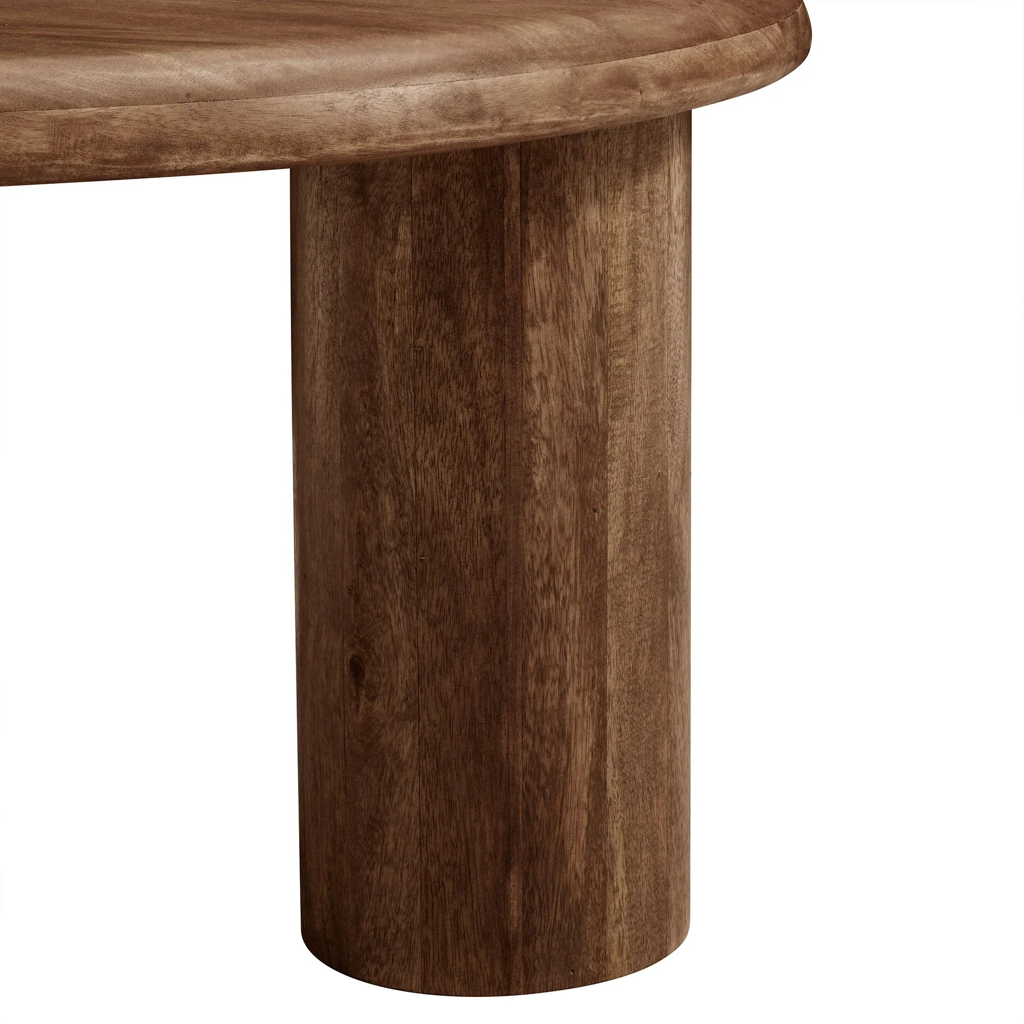 Mavina Round Mango Wood Coffee Table - Image 6