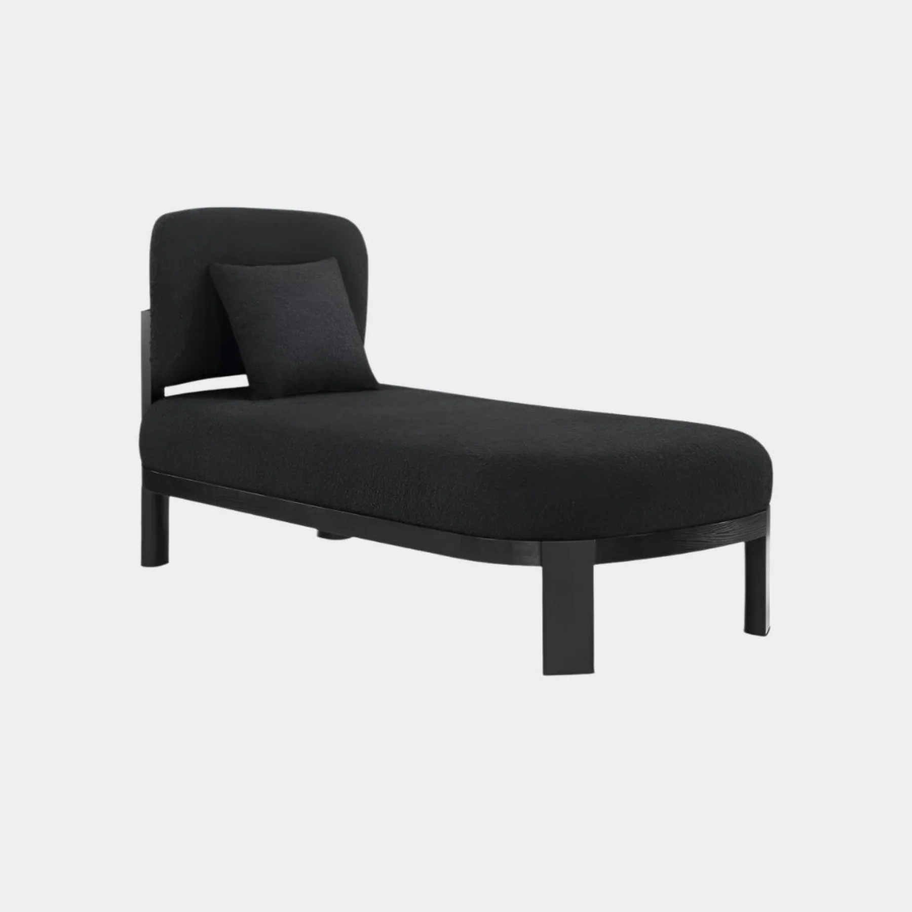 Maybourne Boucle Fabric Chaise / Bench - Image 10