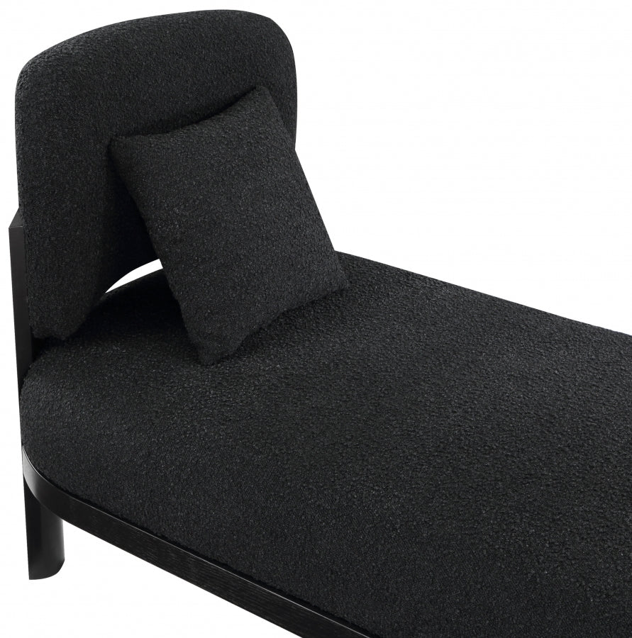 Maybourne Boucle Fabric Chaise / Bench - Image 15