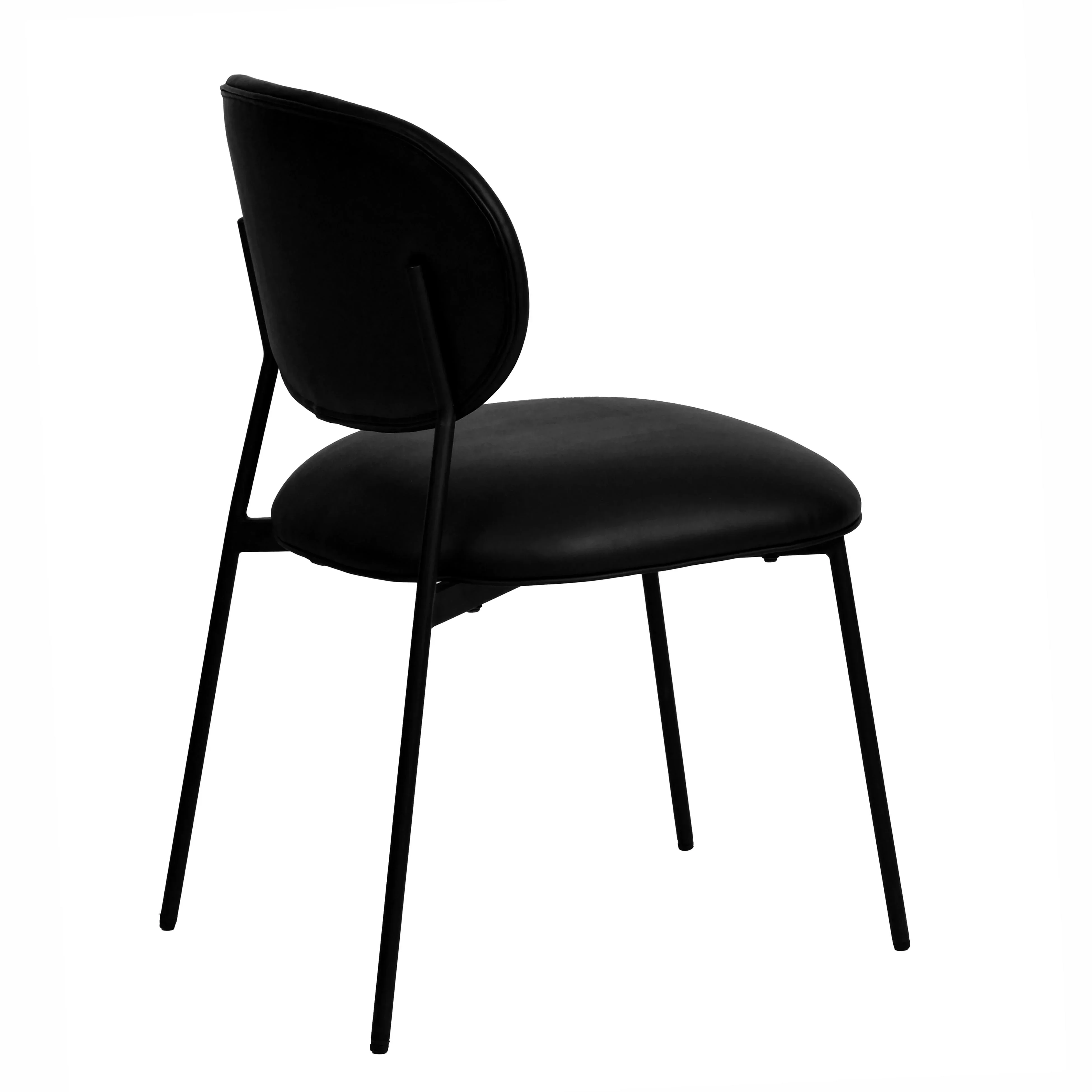 McKenzie Performance Vegan Leather Stackable Dining Chair - Set of 2 - Image 5