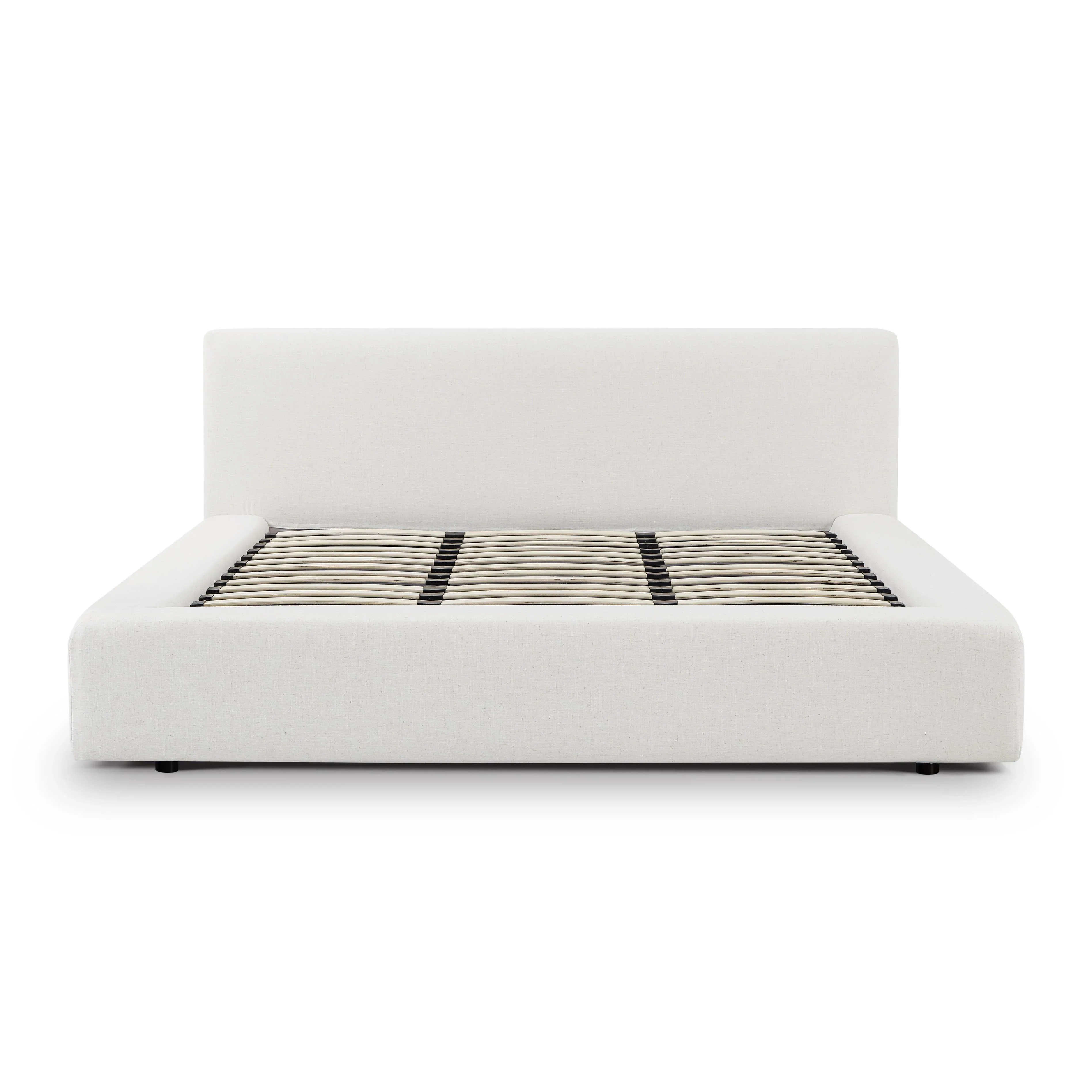 Meena Cream Upcycled Performance Linen Storage Bed - Image 18