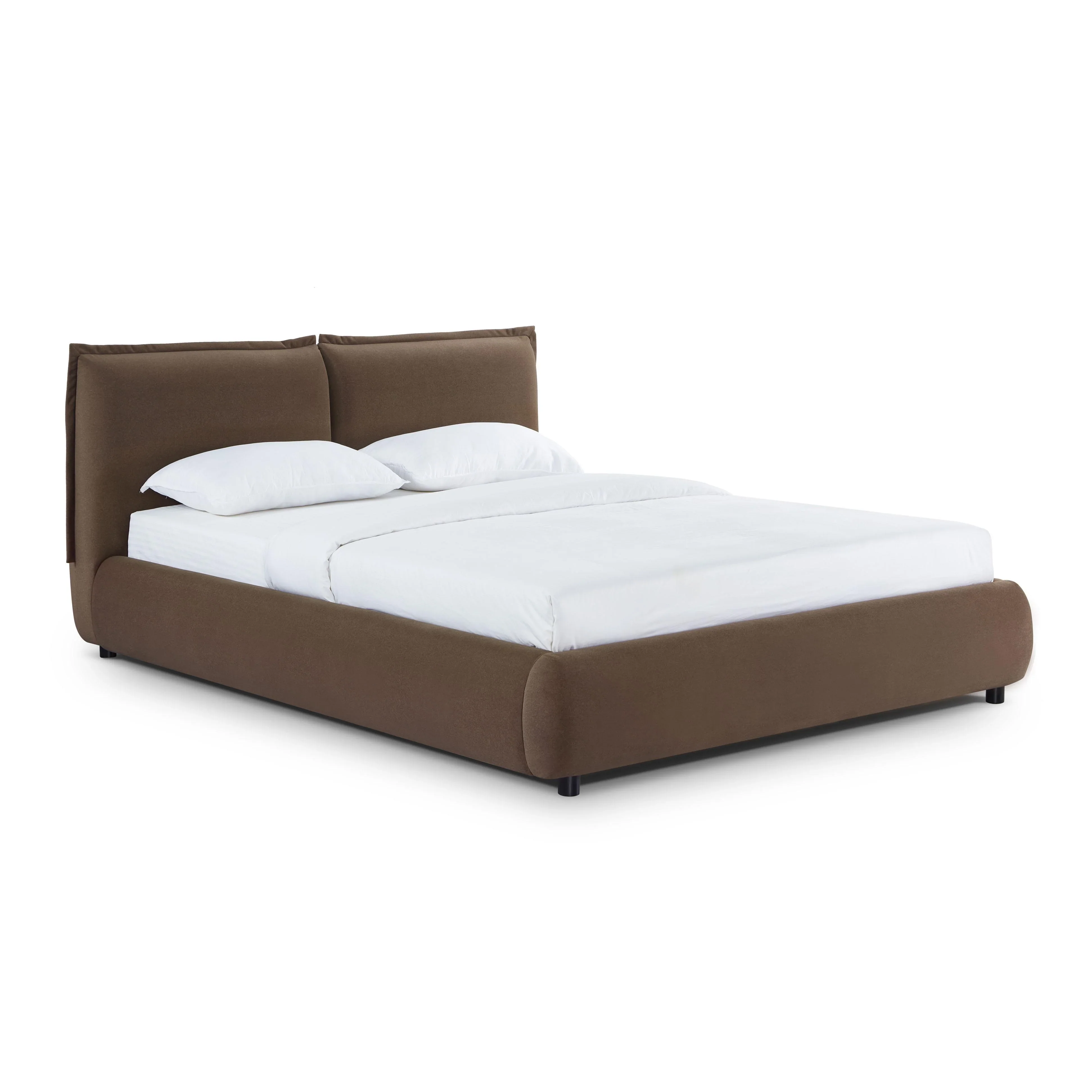 Mel Performance Faux Mohair Velvet Bed - Image 3