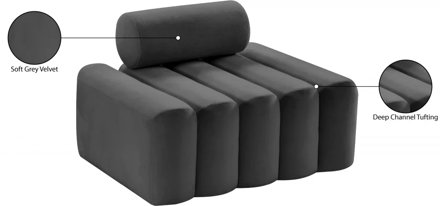 Melody Velvet Upholstered Chair - Image 26