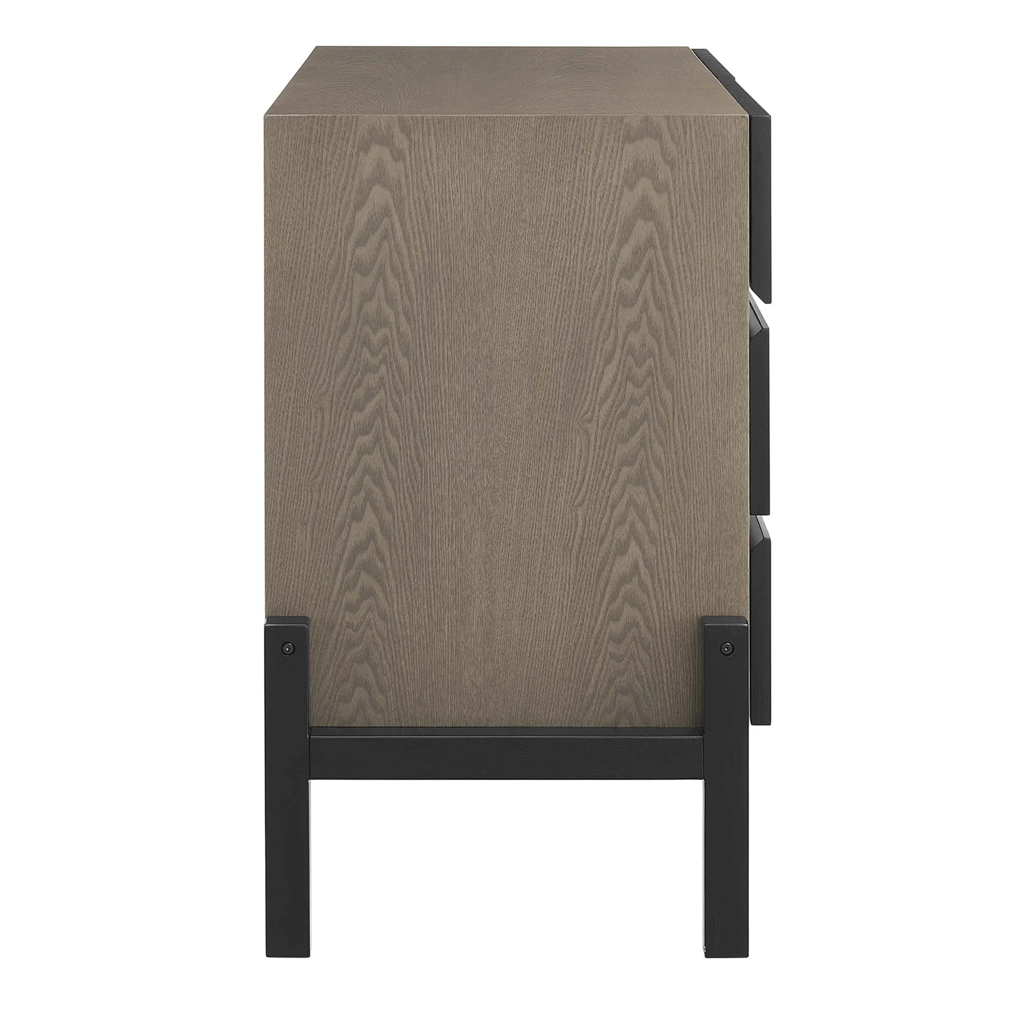Merritt Dresser and Mirror in Oak - Image 5