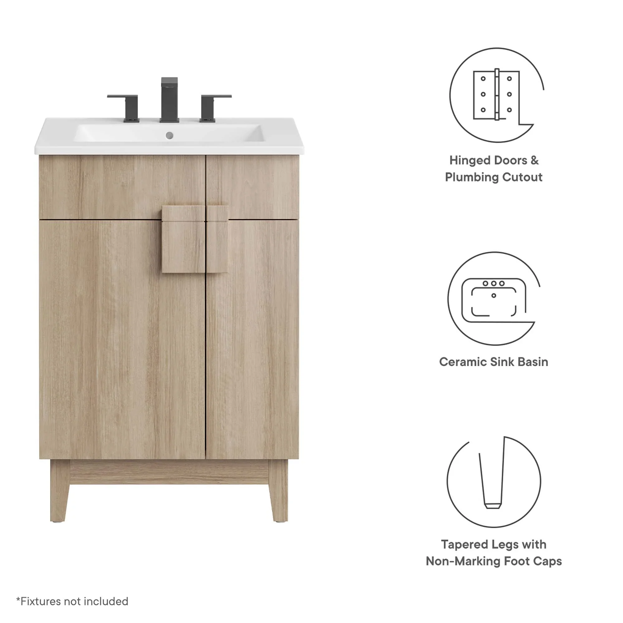 Miles Bathroom Vanity Basin Included - Image 10