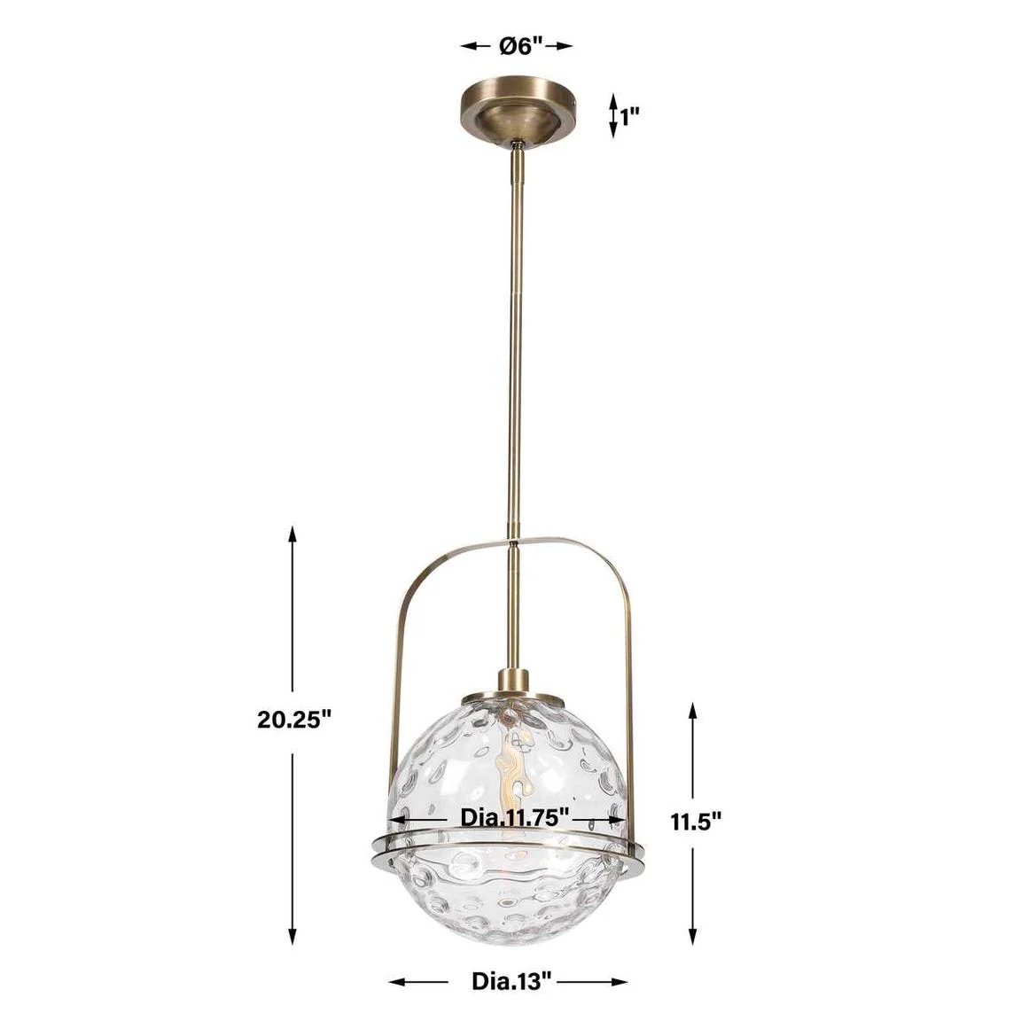 Mimas, 1 Lt Pendant - Image 9