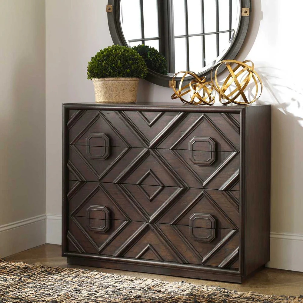 Mindra 4 Drawer Chest - Image 7