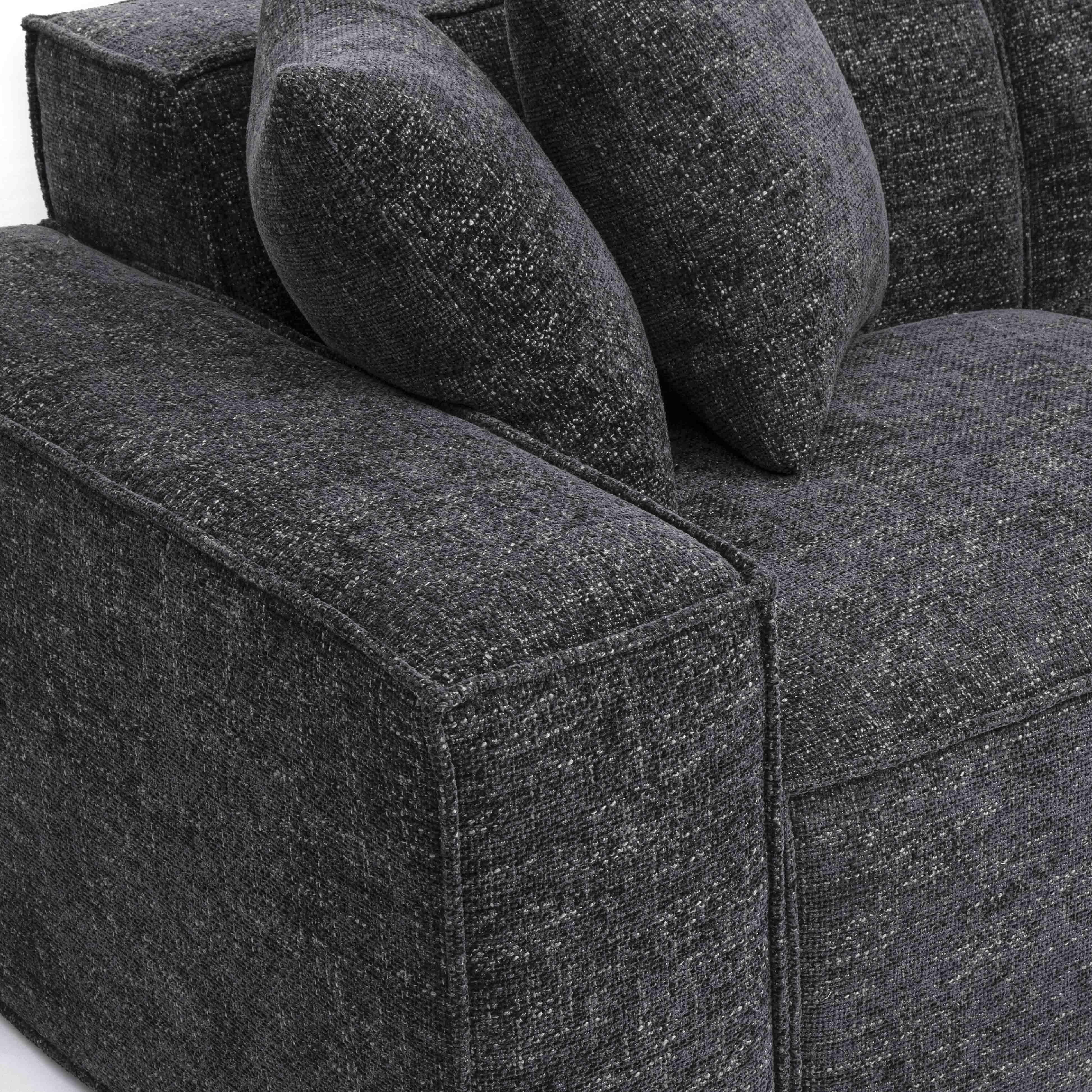Mindy 4-Piece Performance Chenille Basketweave Modular Sectional - Image 18