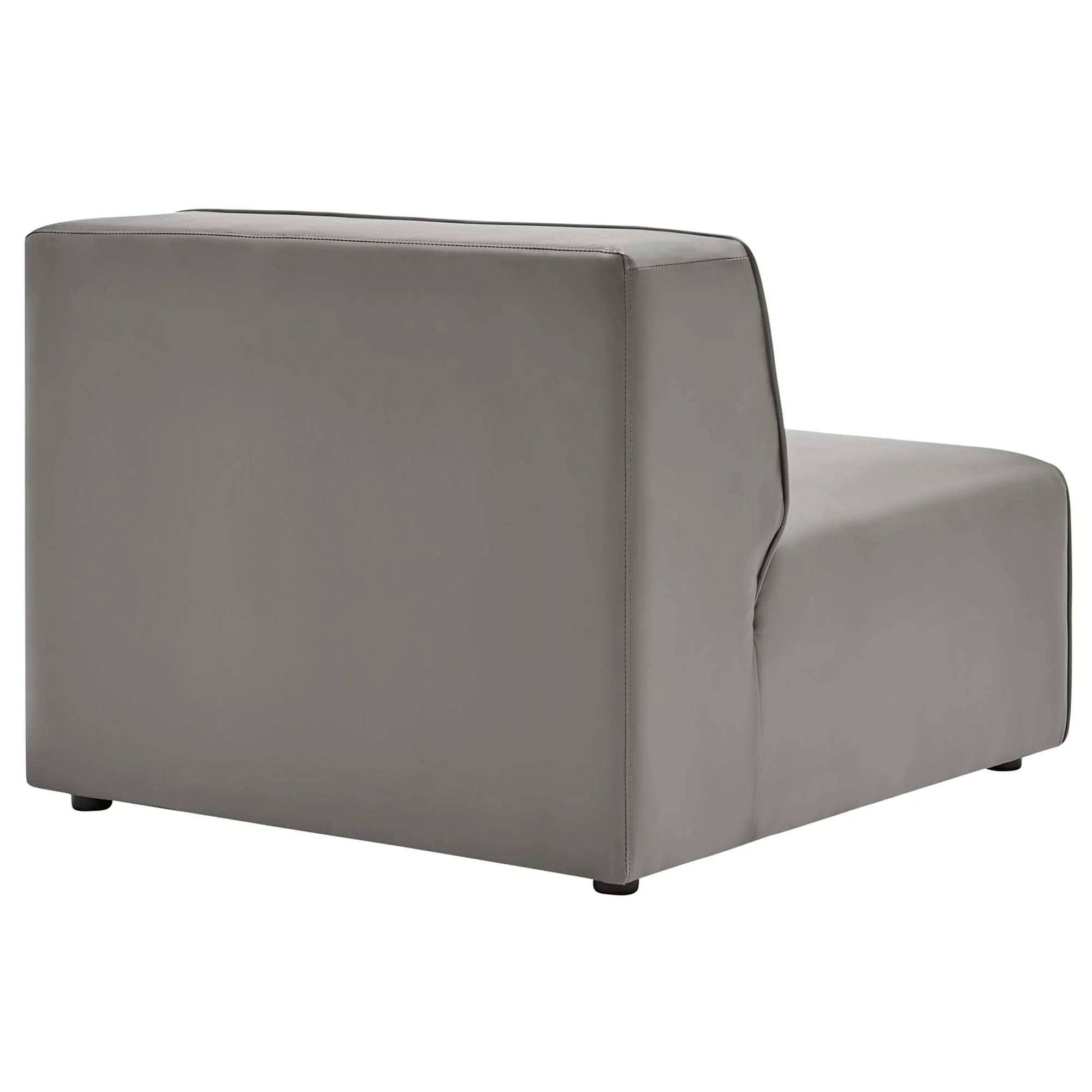 Mingle Vegan Leather 3-Piece Sectional Sofa - Image 10