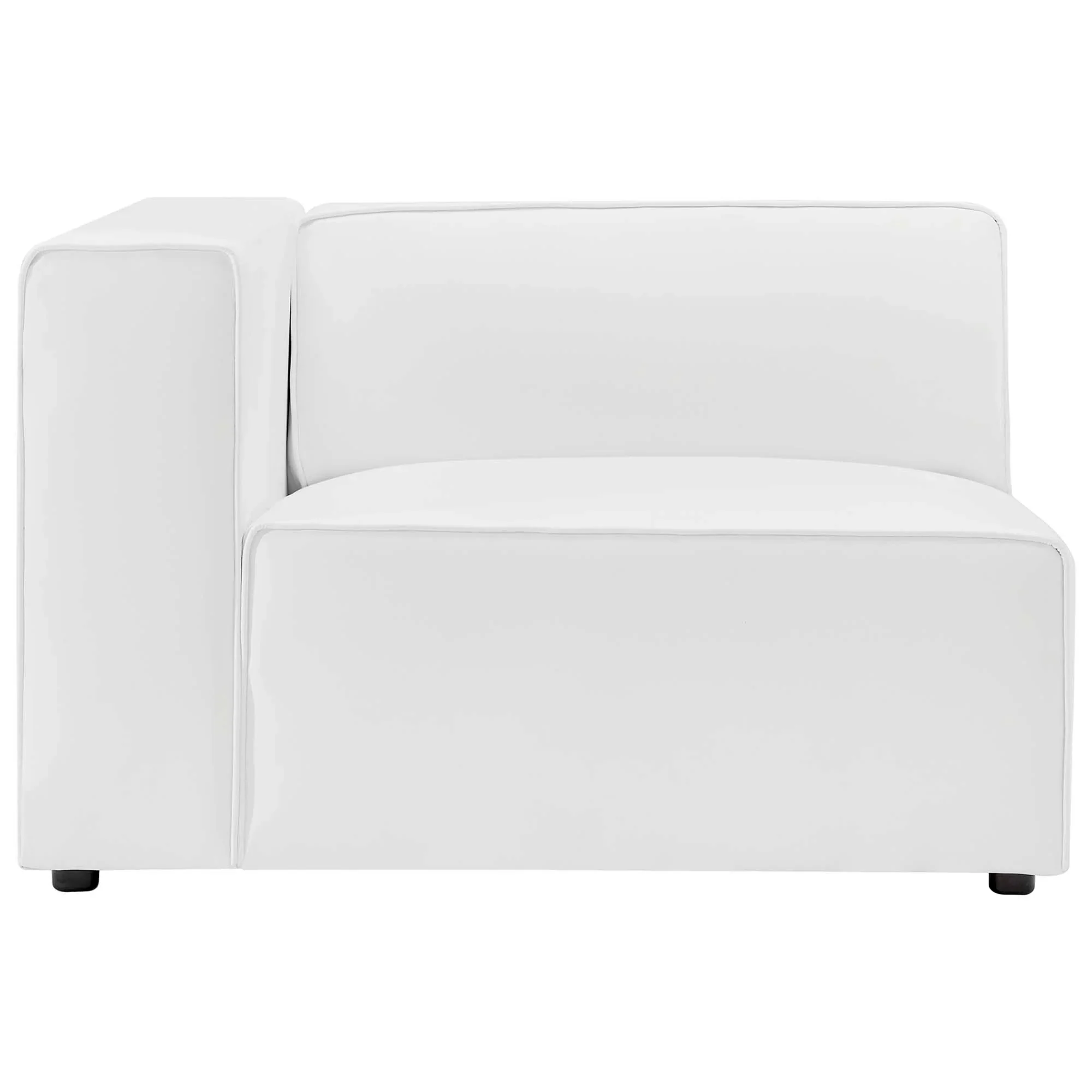 Mingle Vegan Leather 3-Piece Sectional Sofa - Image 37