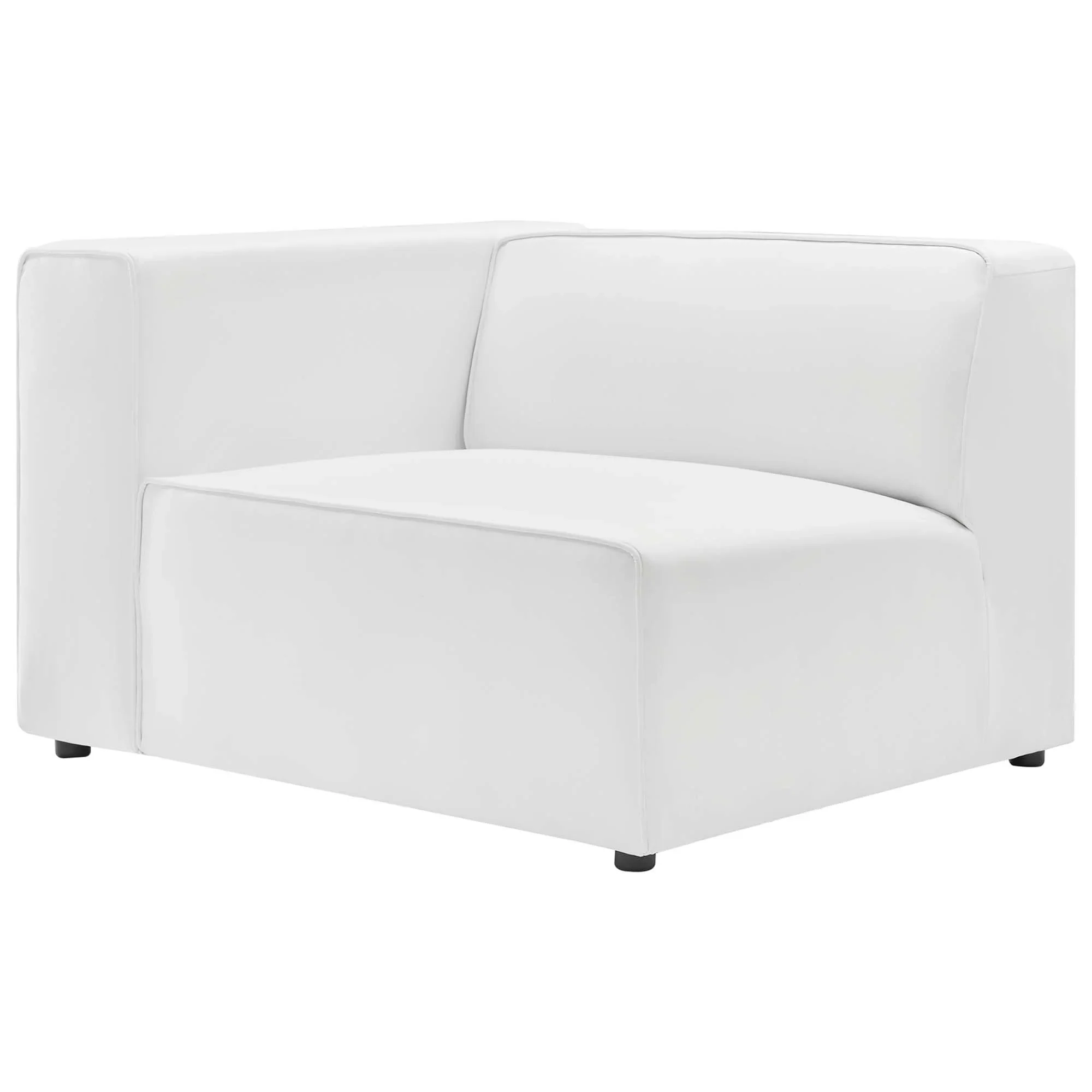Mingle Vegan Leather 5-Piece Sectional Sofa - Image 17