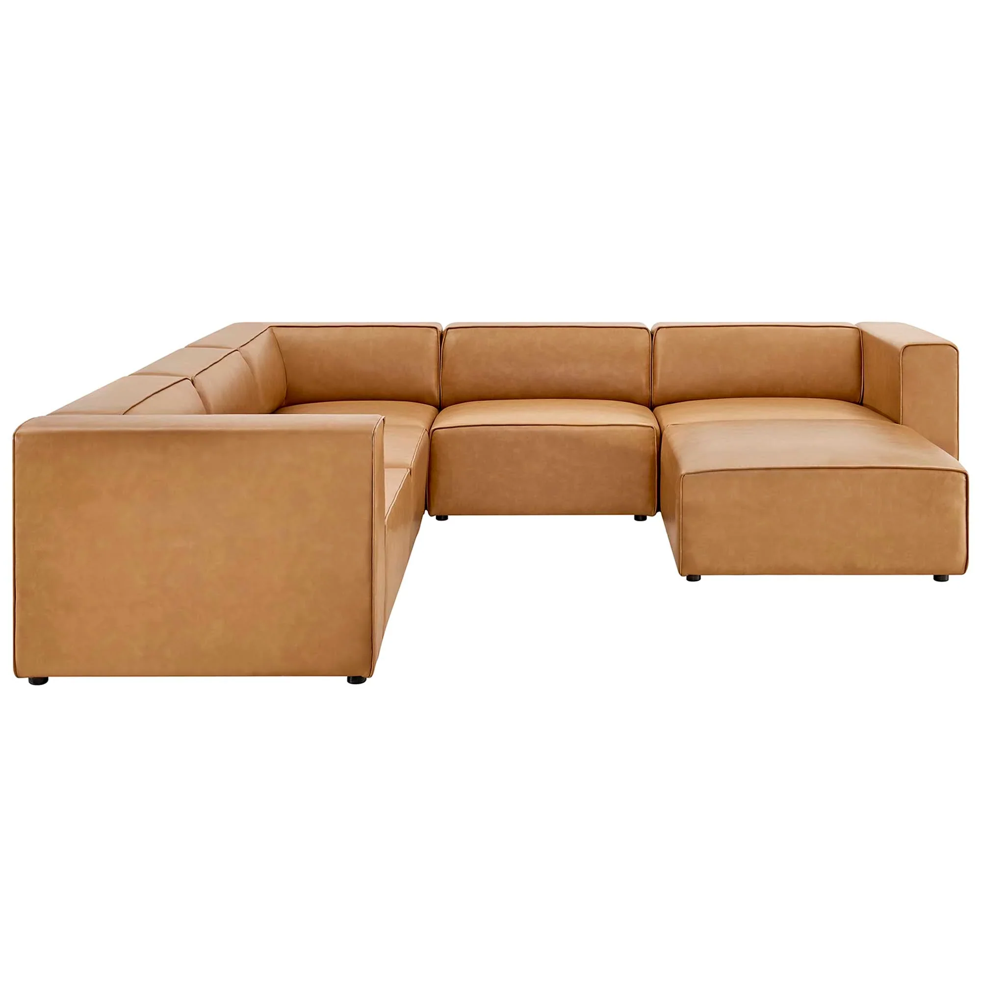 Mingle Vegan Leather 6-Piece Furniture Set - Image 10