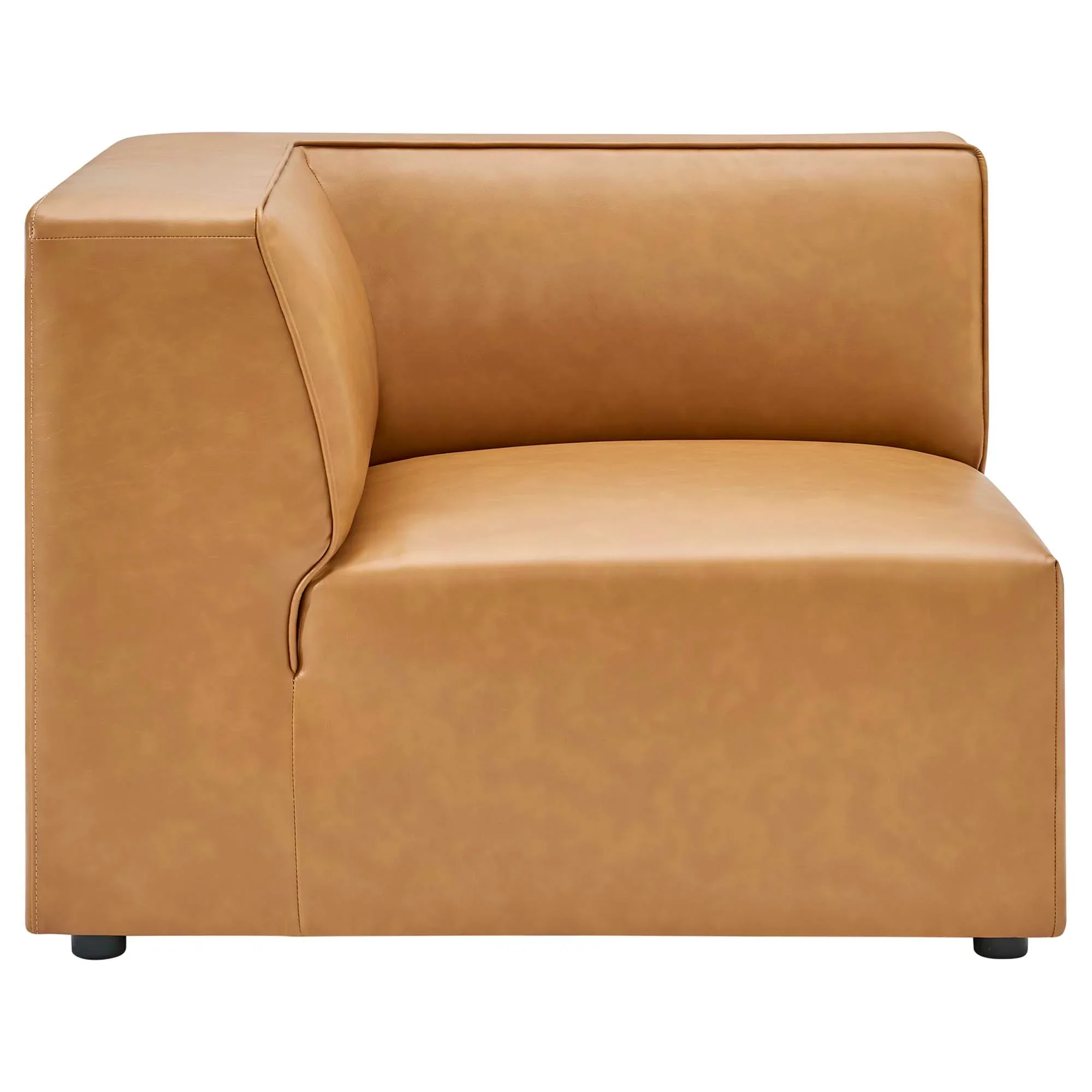 Mingle Vegan Leather 7-Piece Sectional Sofa - Image 6