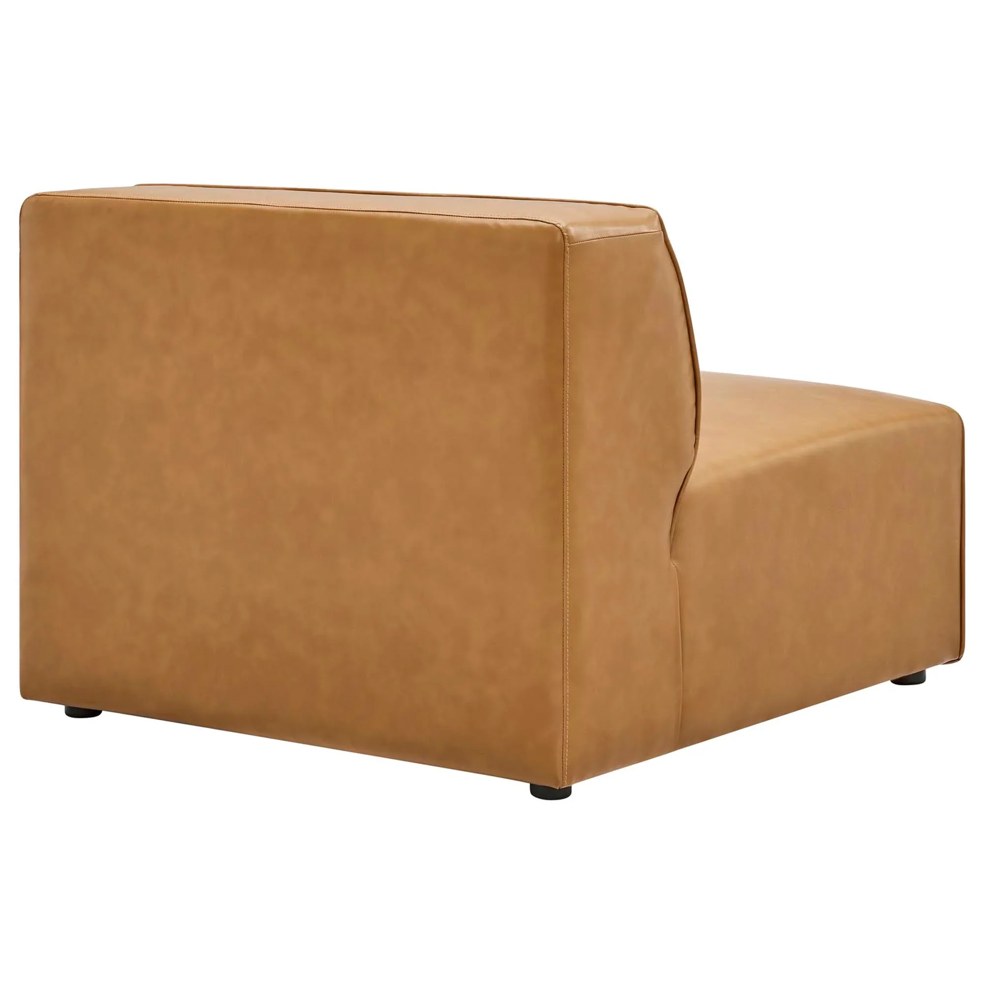 Mingle Vegan Leather 7-Piece Sectional Sofa - Image 9