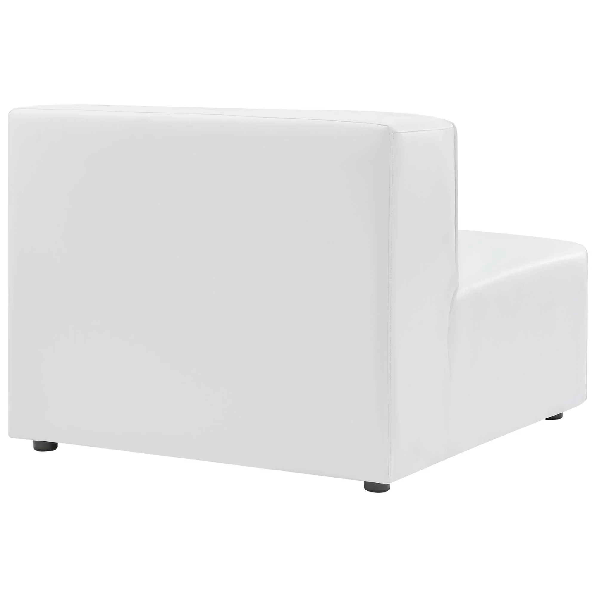 Mingle Vegan Leather Armless Chair - Image 19