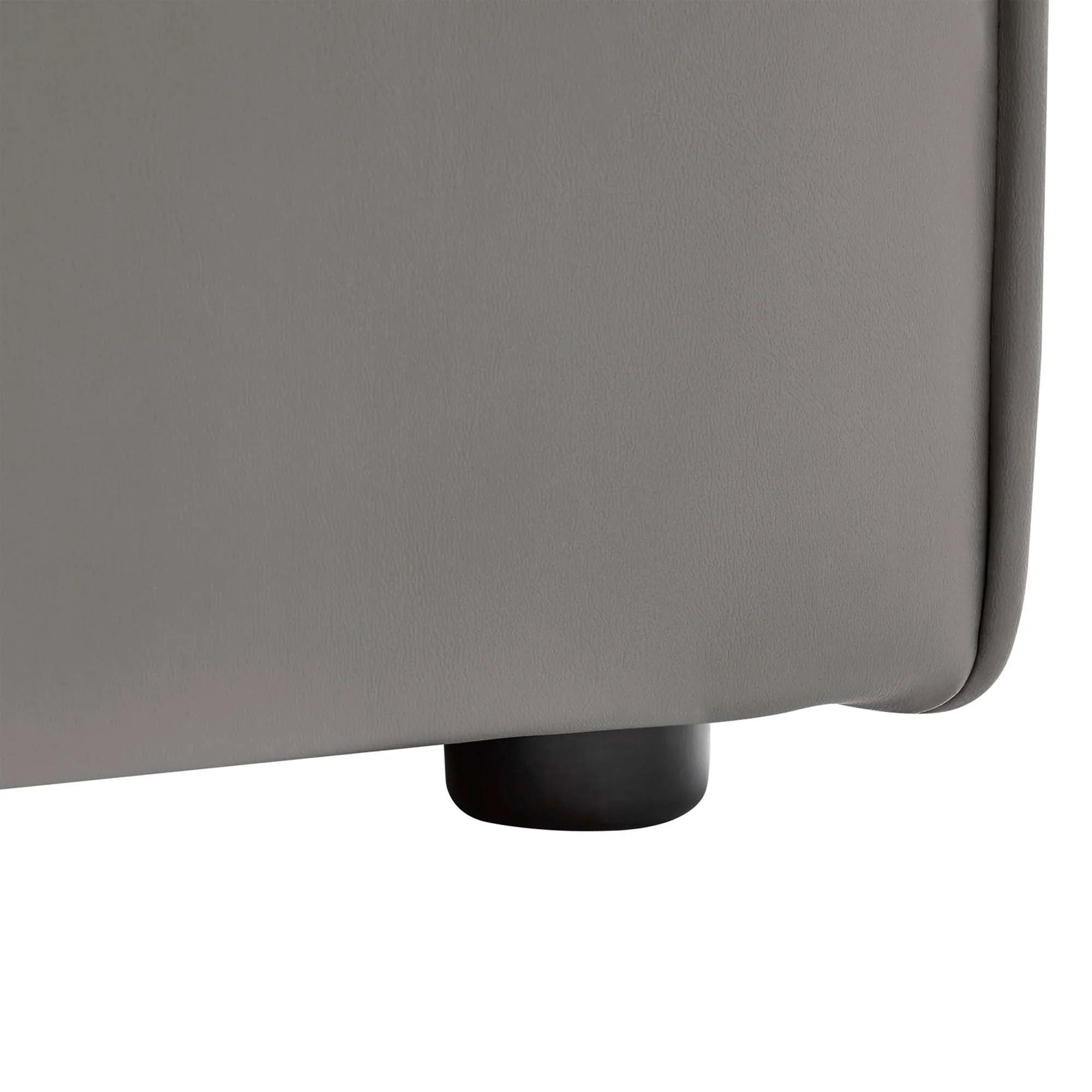 Mingle Vegan Leather Armless Chair - Image 6