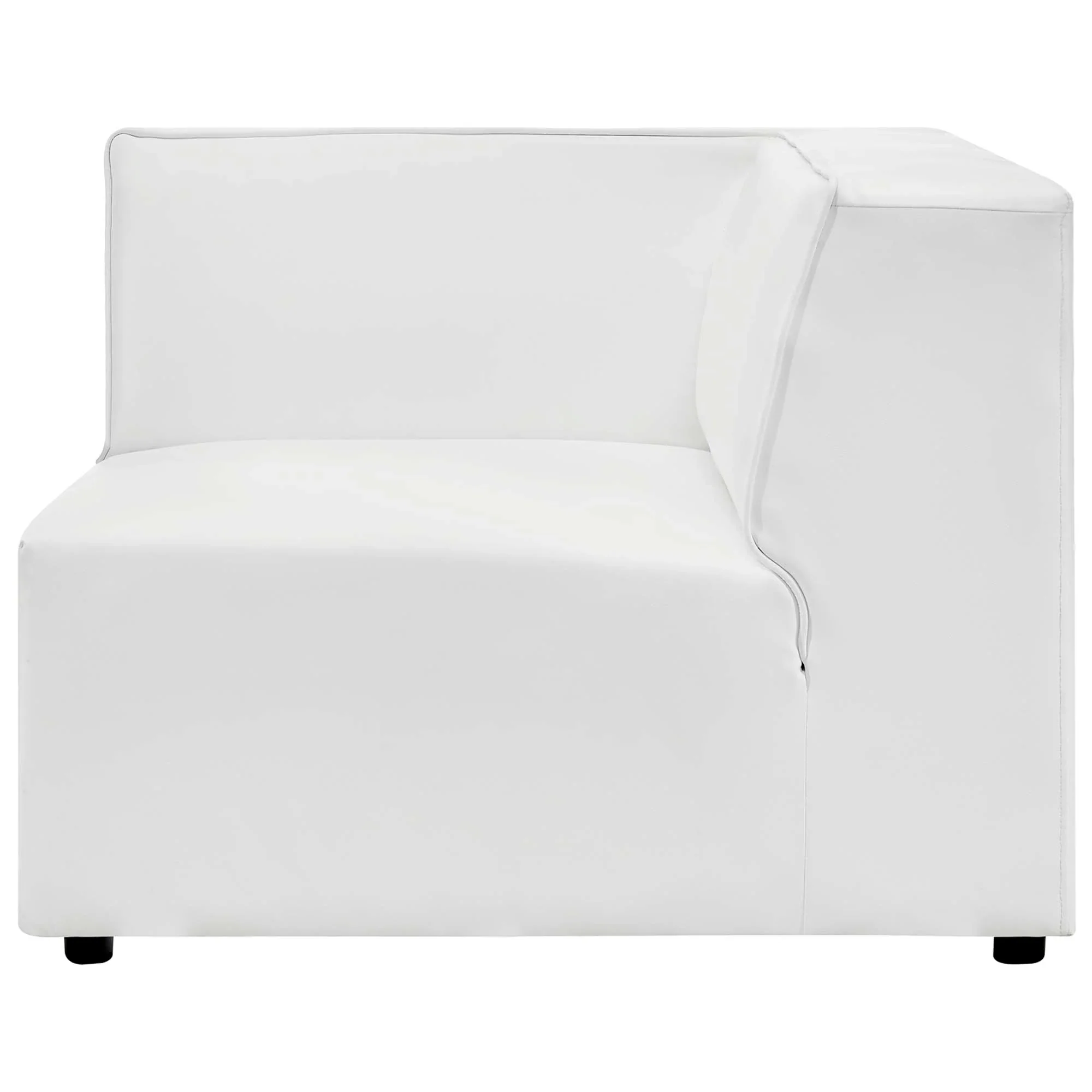 Mingle Vegan Leather Corner Chair - Image 11