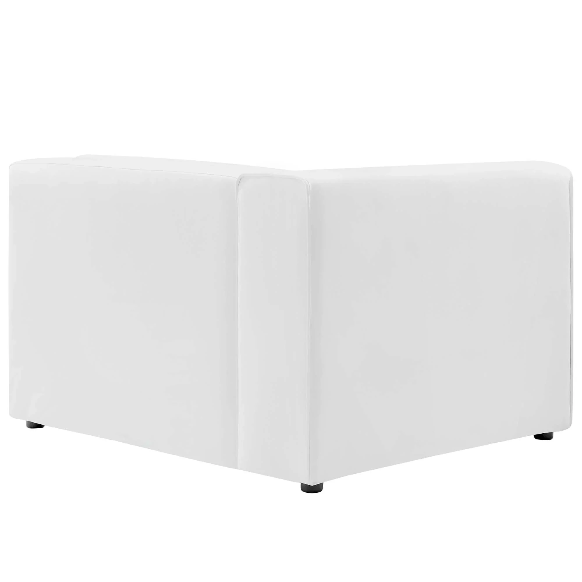 Mingle Vegan Leather Left-Arm Chair - Image 18