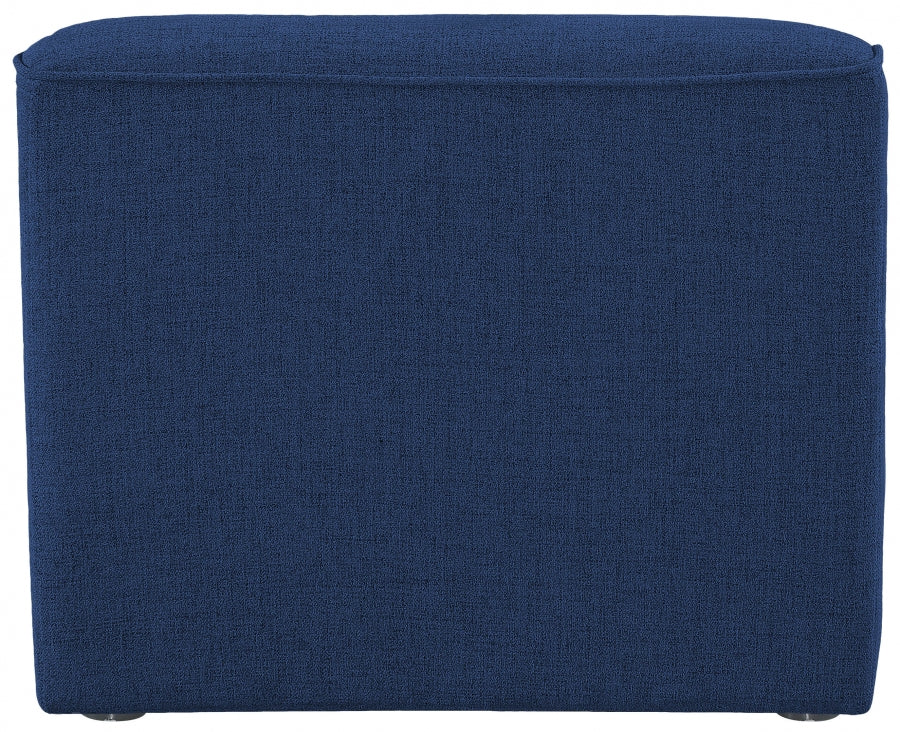 Miramar Linen Textured Fabric Upholstered Armless Modular Chair - Image 21