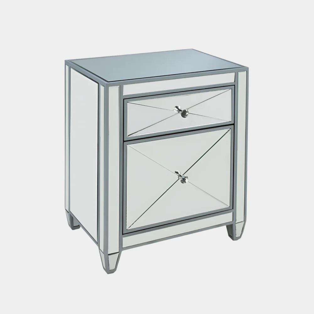 Mirror Side Stand 2 Drawer