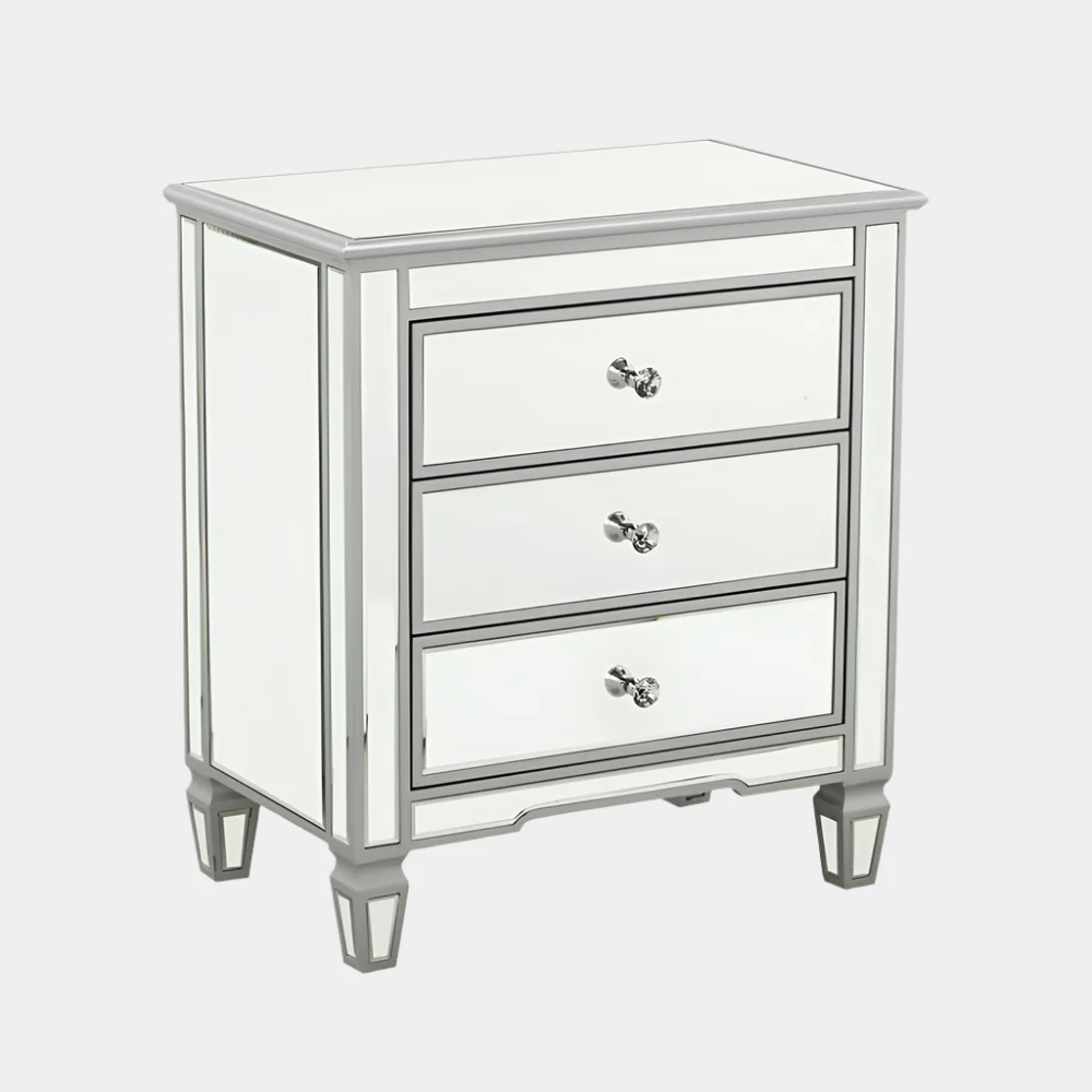 Mirror Side Stand 3 Drawer GY-12055