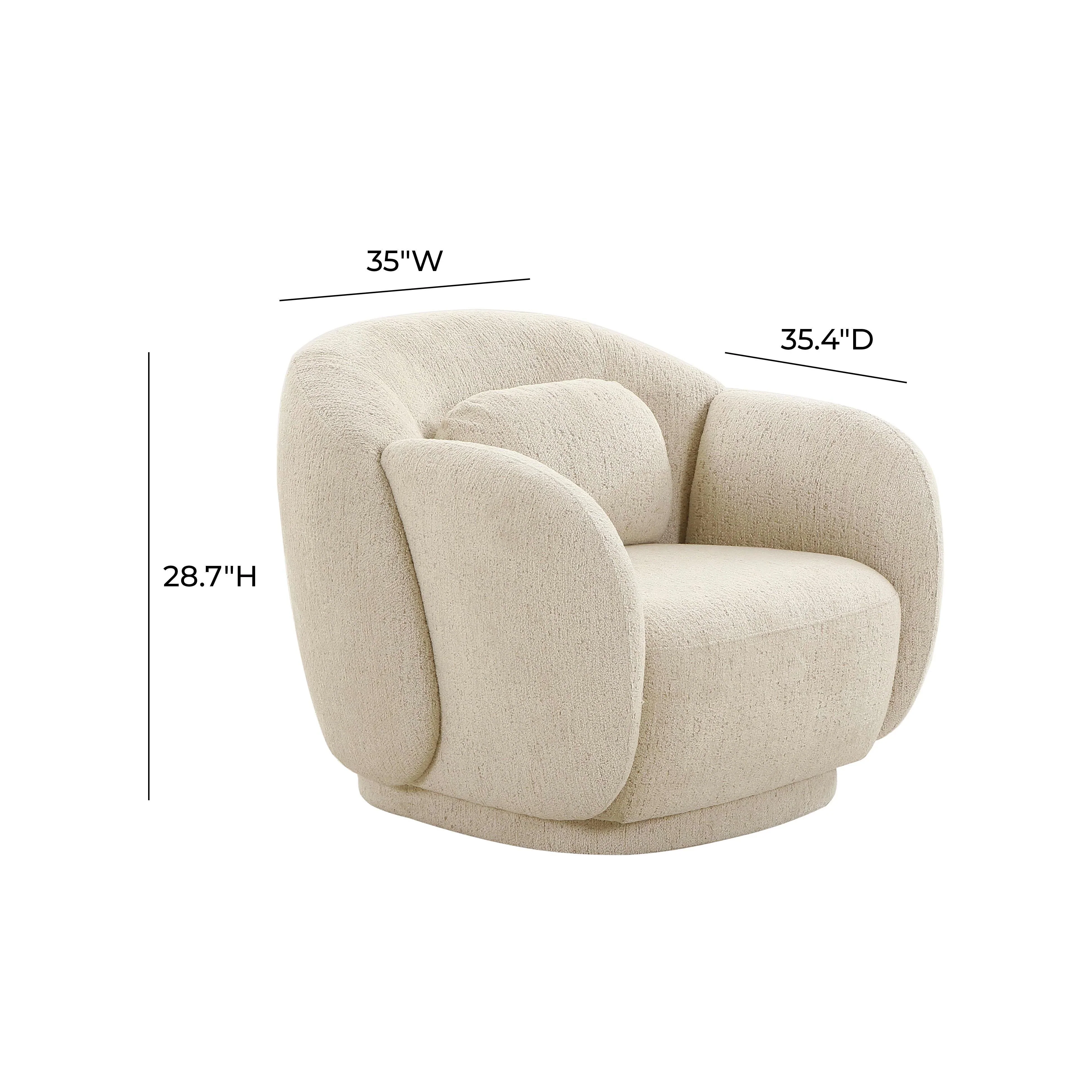 Misty Performance Boucle Accent Chair - Image 5