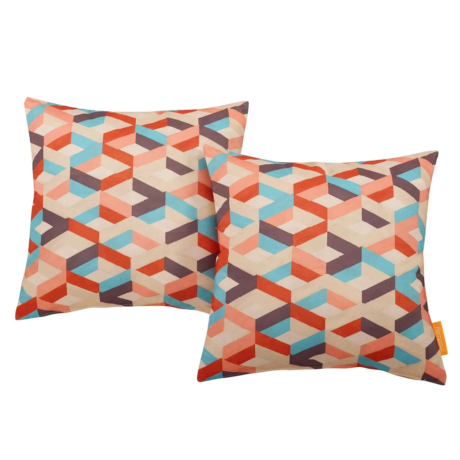 Modway 2 Piece Outdoor Patio Pillow Set - Image 3