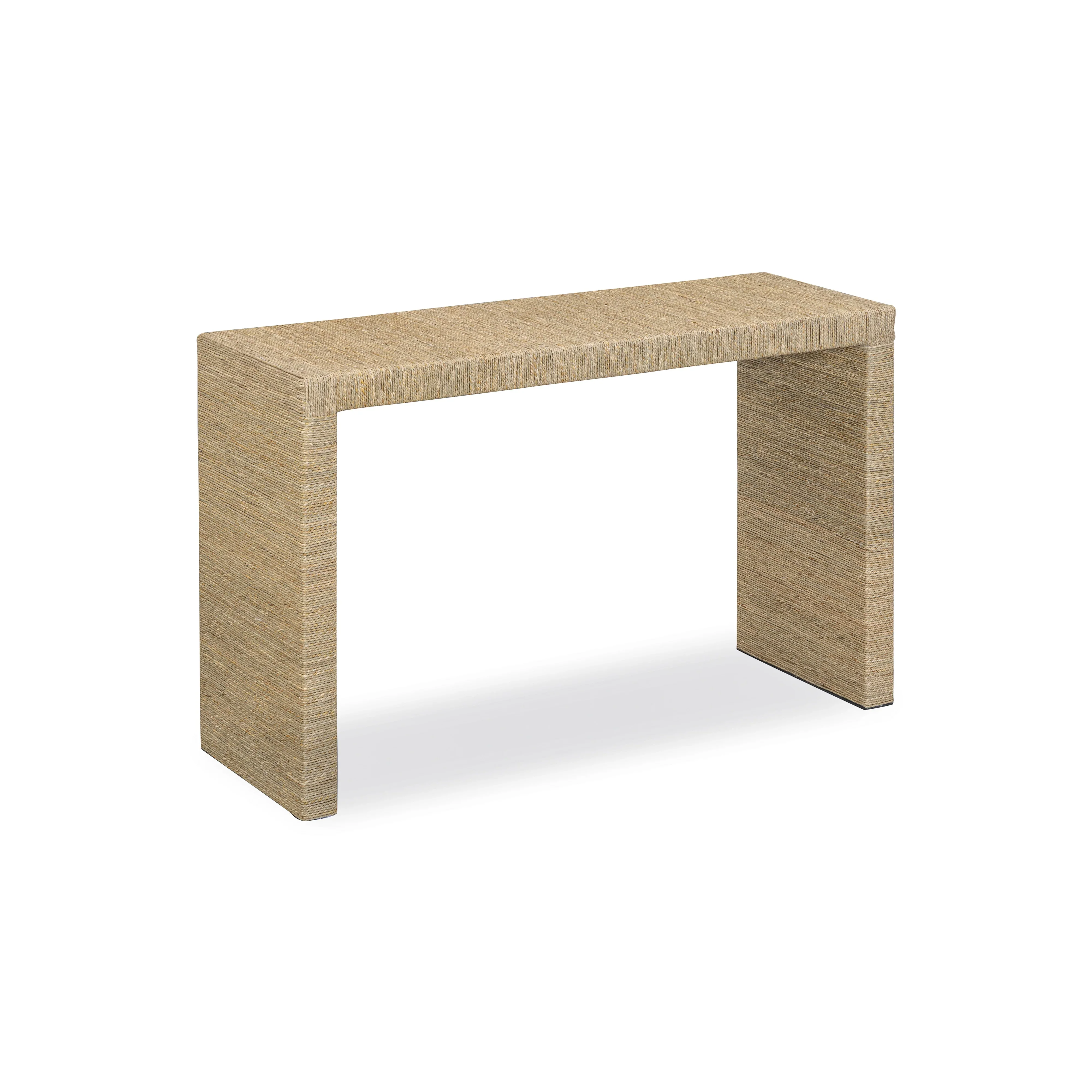 Mona 48" Natural Seagrass Console Table - Image 3