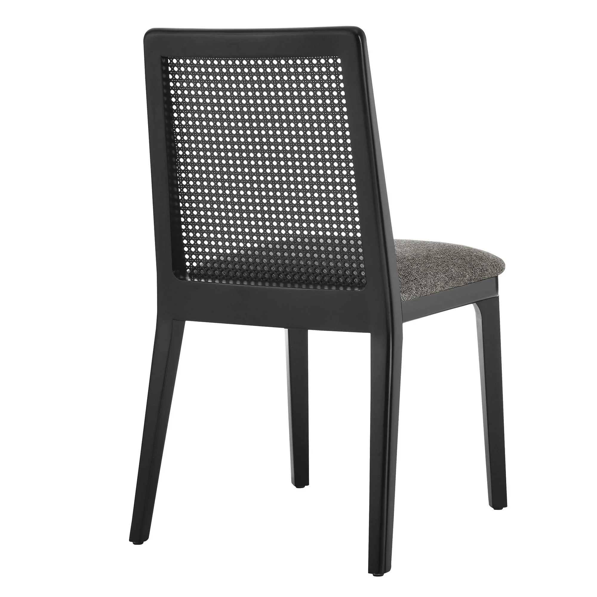 Monarch Wood and Rattan Dining Side Chair - Image 14