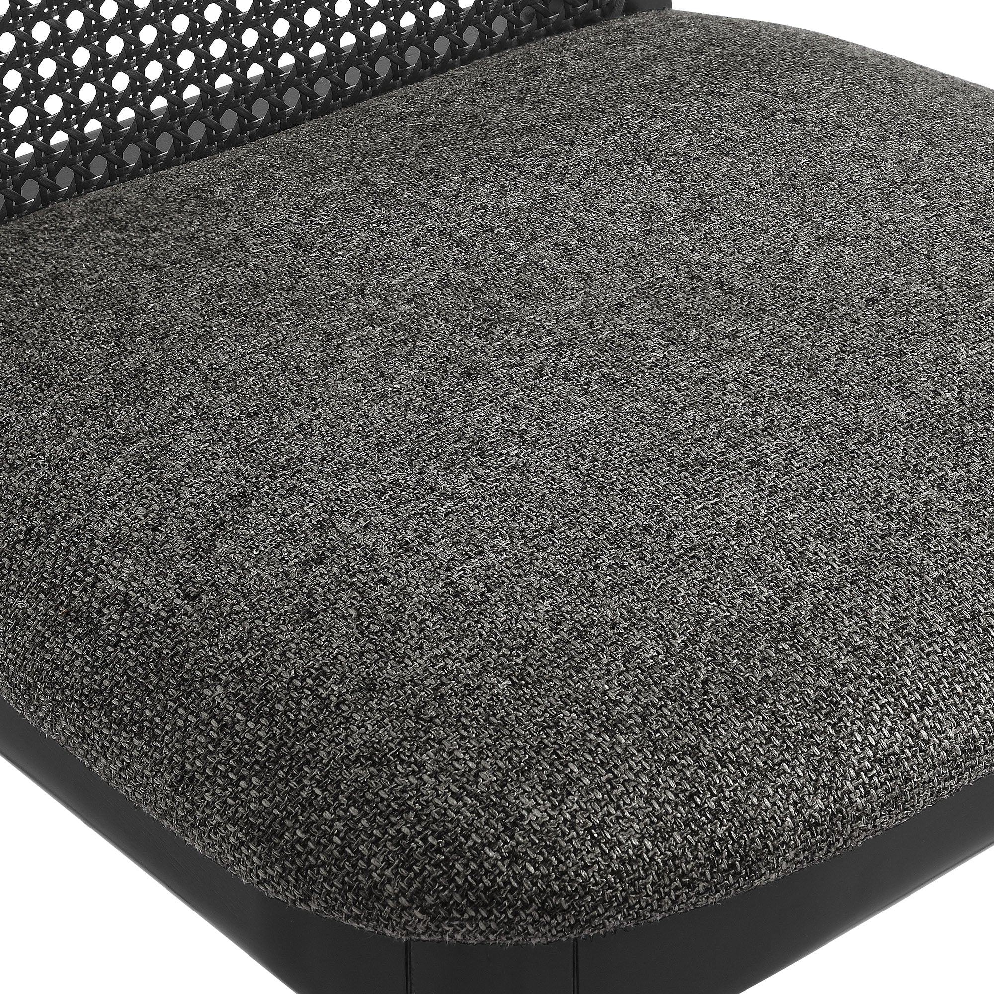 Monarch Wood and Rattan Dining Side Chair - Image 16