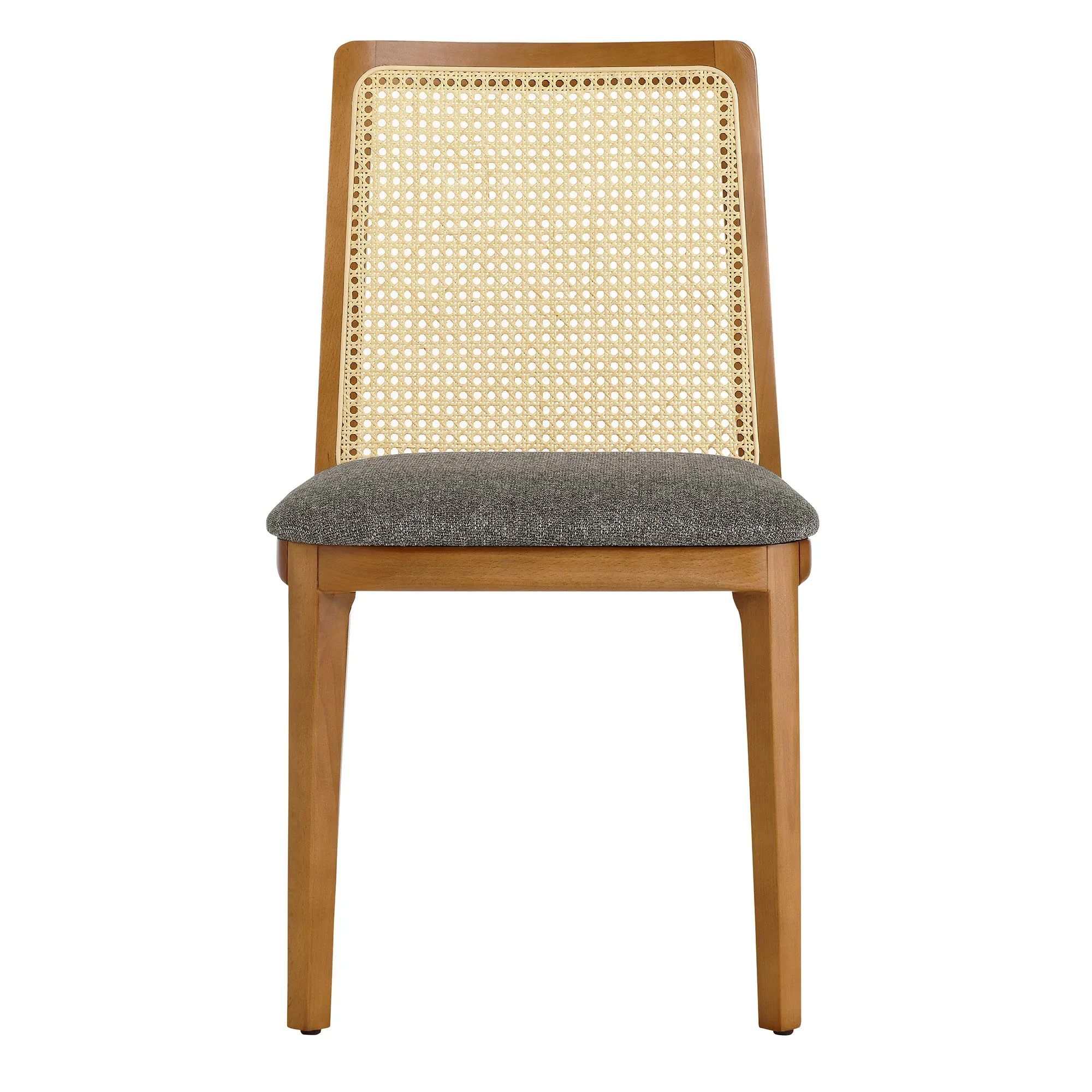 Monarch Wood and Rattan Dining Side Chair - Image 24
