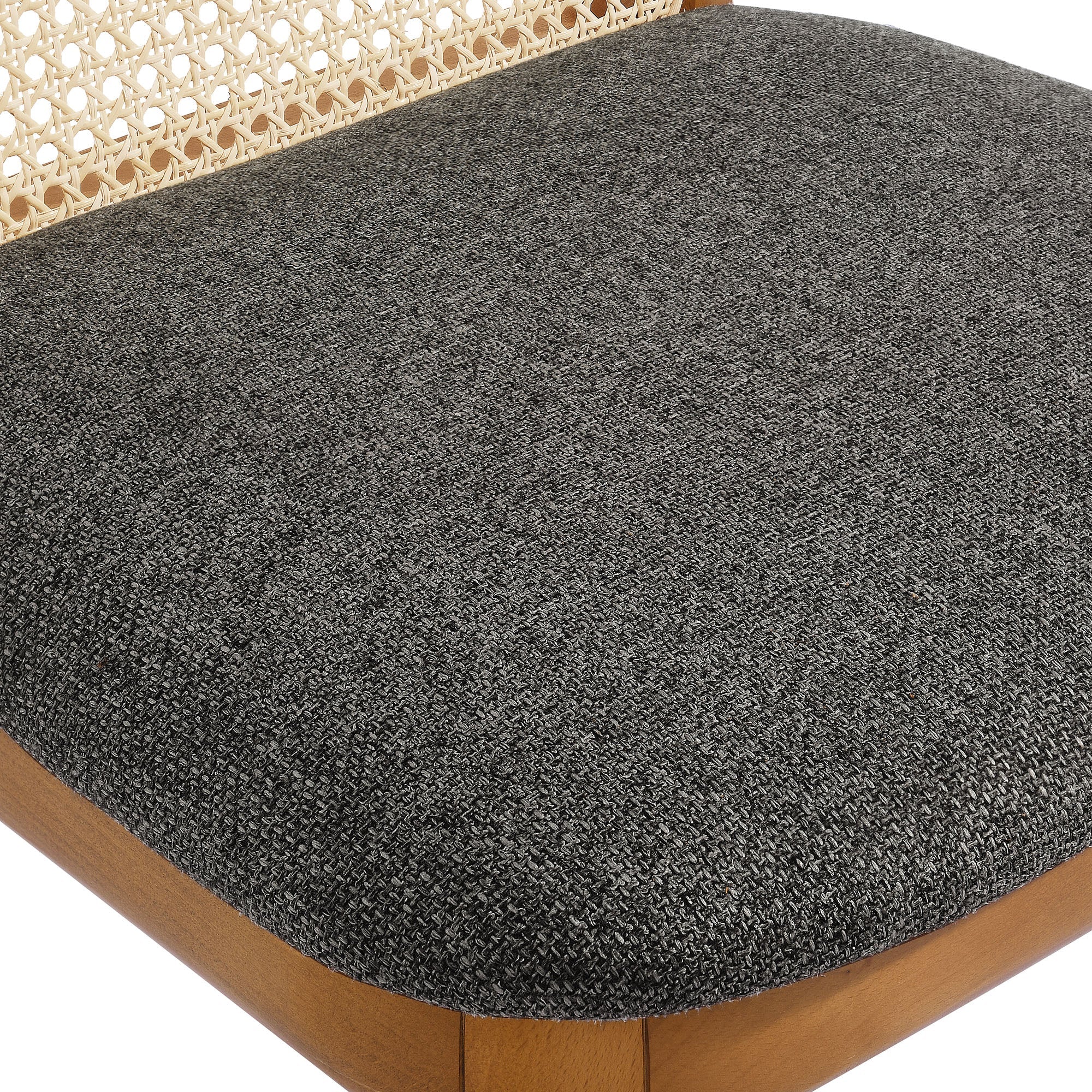 Monarch Wood and Rattan Dining Side Chair - Image 25