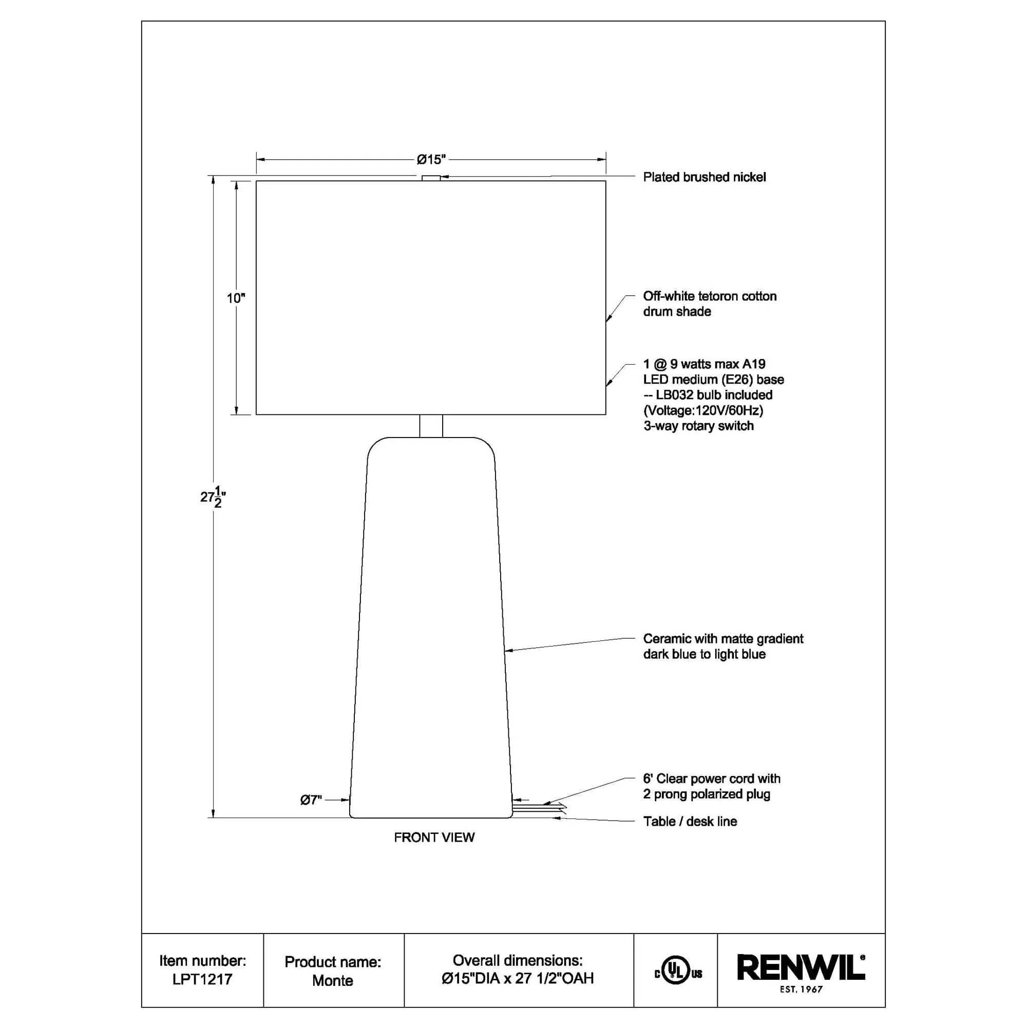 Monte Table Lamp - Image 5