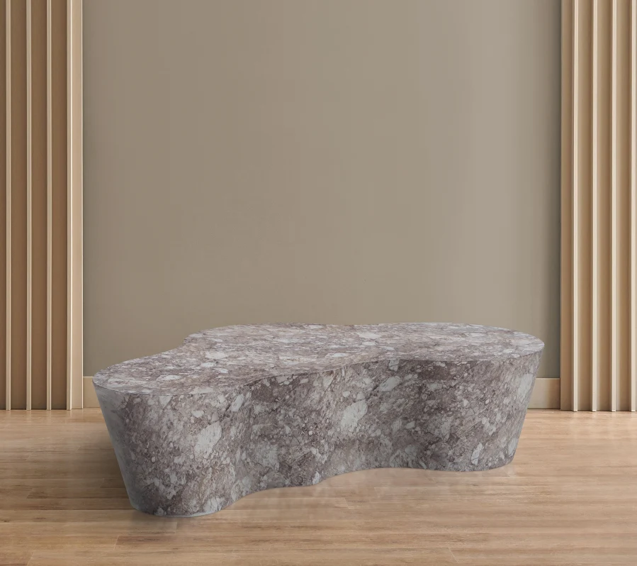 Monza Marble Finish Indoor/Outdoor Concrete Coffee Table - Image 30