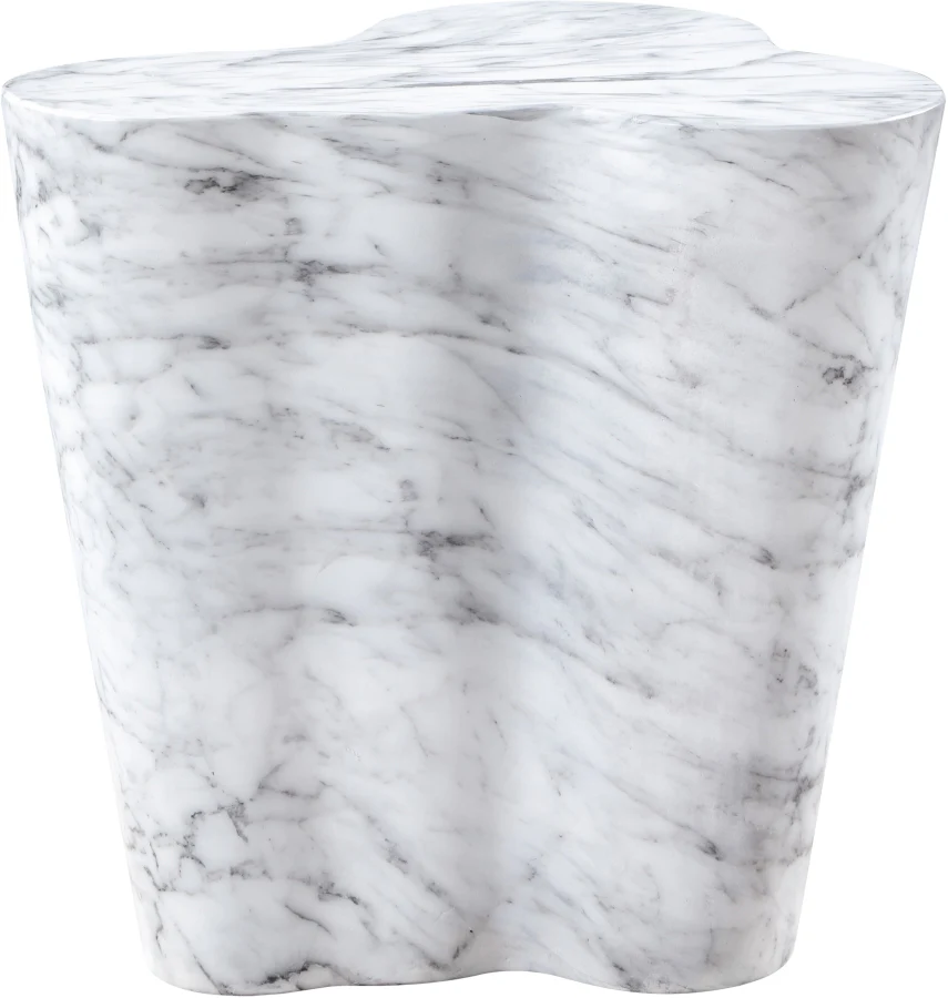 Monza Marble Finish Indoor / Outdoor Concrete End / Side Table - Image 14