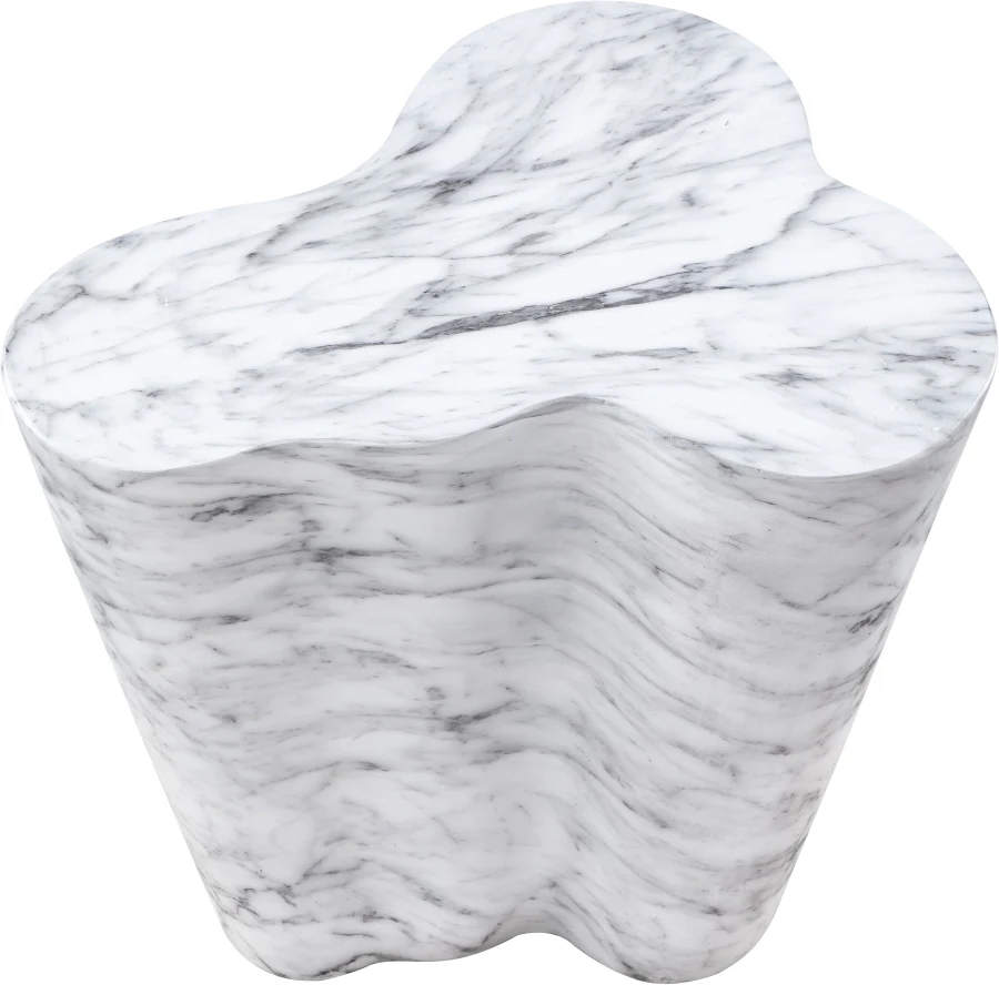 Monza Marble Finish Indoor / Outdoor Concrete End / Side Table - Image 15