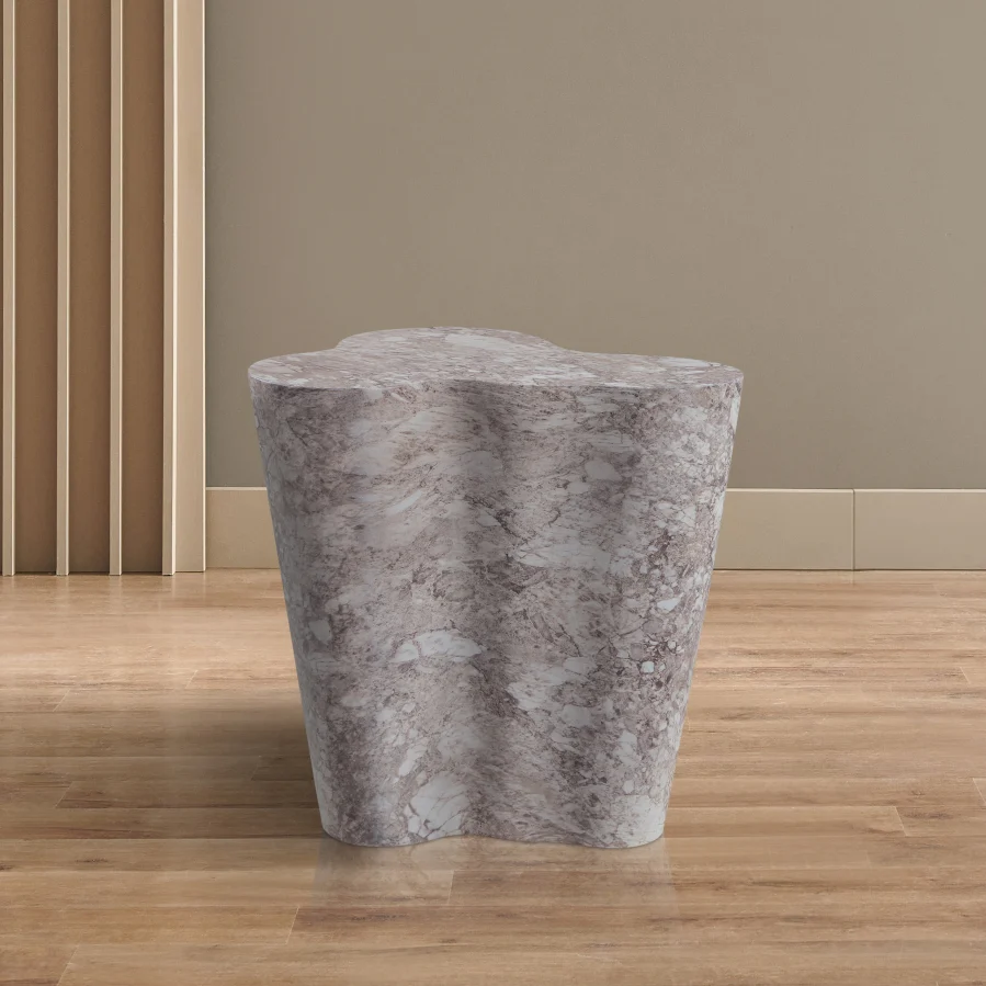 Monza Marble Finish Indoor / Outdoor Concrete End / Side Table - Image 30