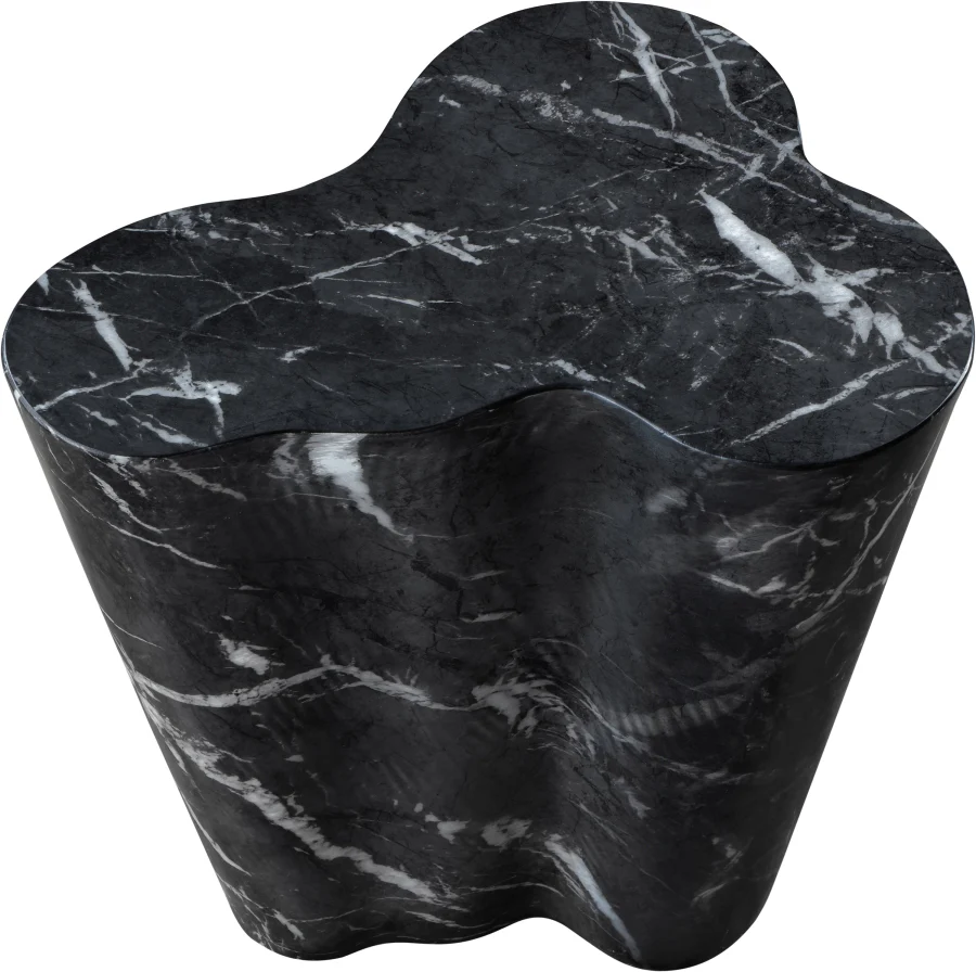 Monza Marble Finish Indoor / Outdoor Concrete End / Side Table - Image 6